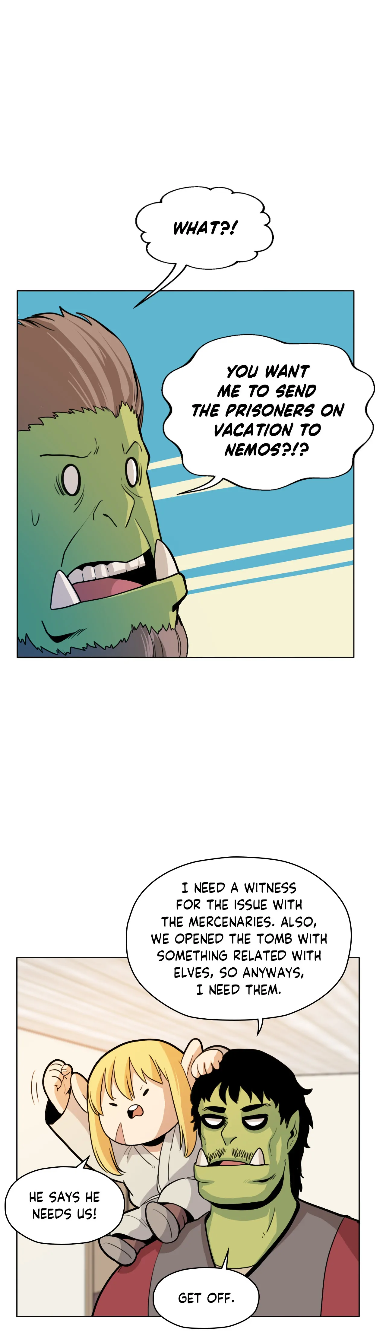 Pampered Prisoners: Elves Among Orcs Chapter 101 - page 26