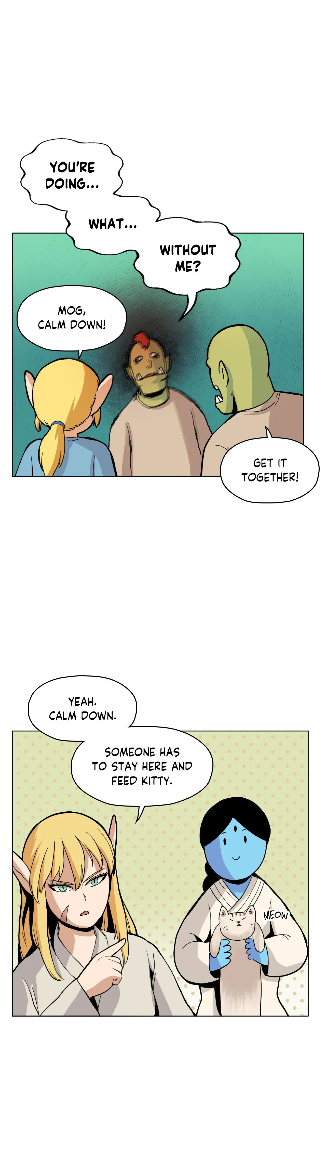 Pampered Prisoners: Elves Among Orcs Chapter 102 - page 9