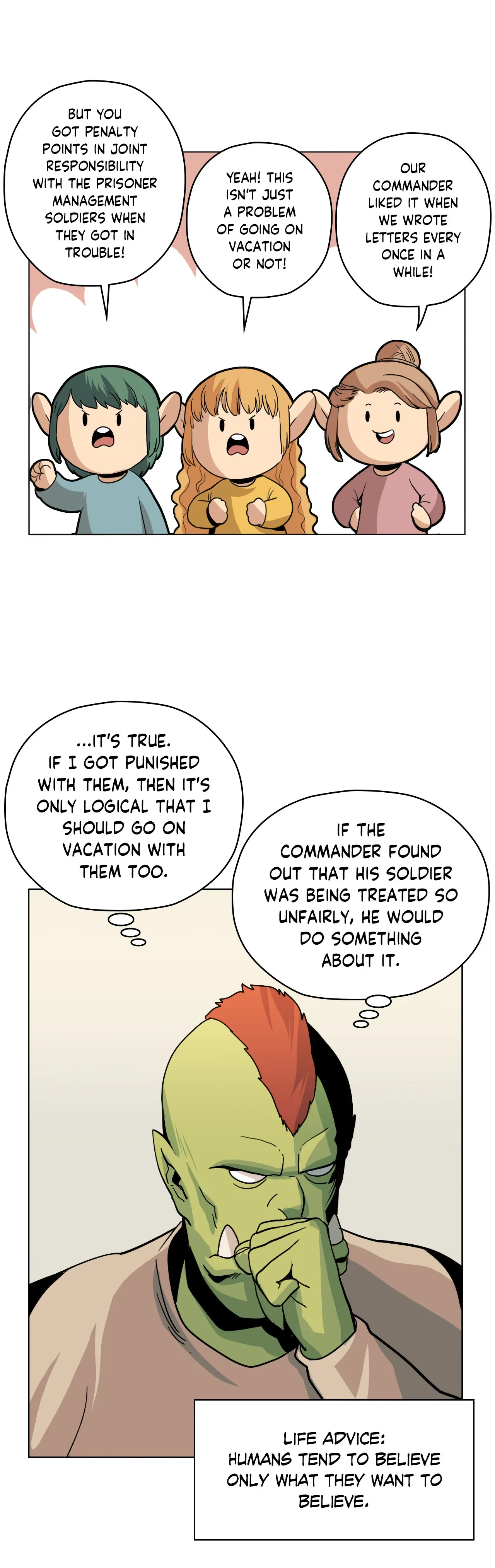 Pampered Prisoners: Elves Among Orcs Chapter 102 - page 14