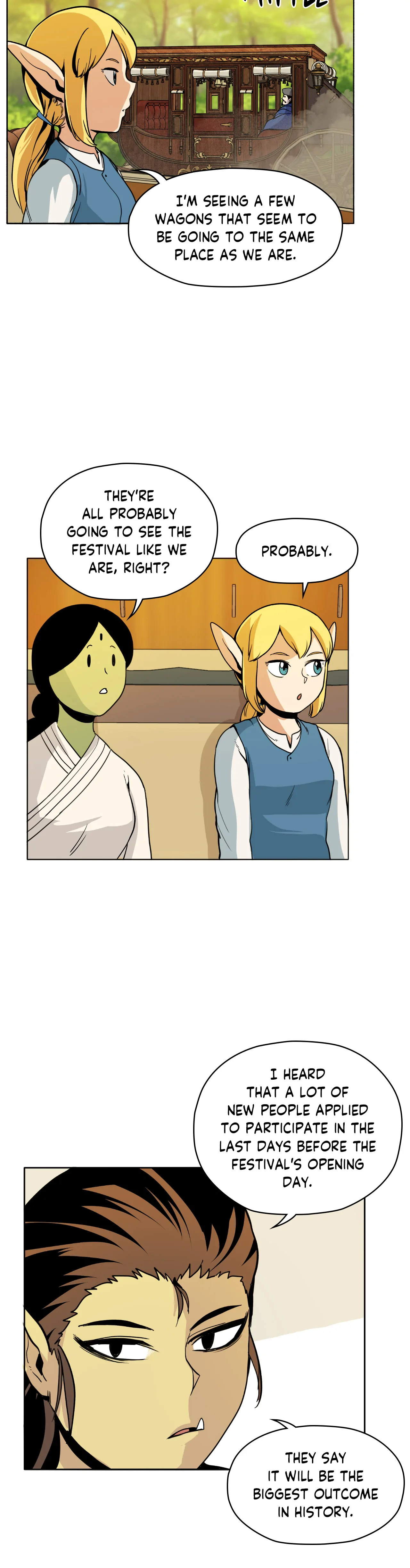 Pampered Prisoners: Elves Among Orcs Chapter 103 - page 21