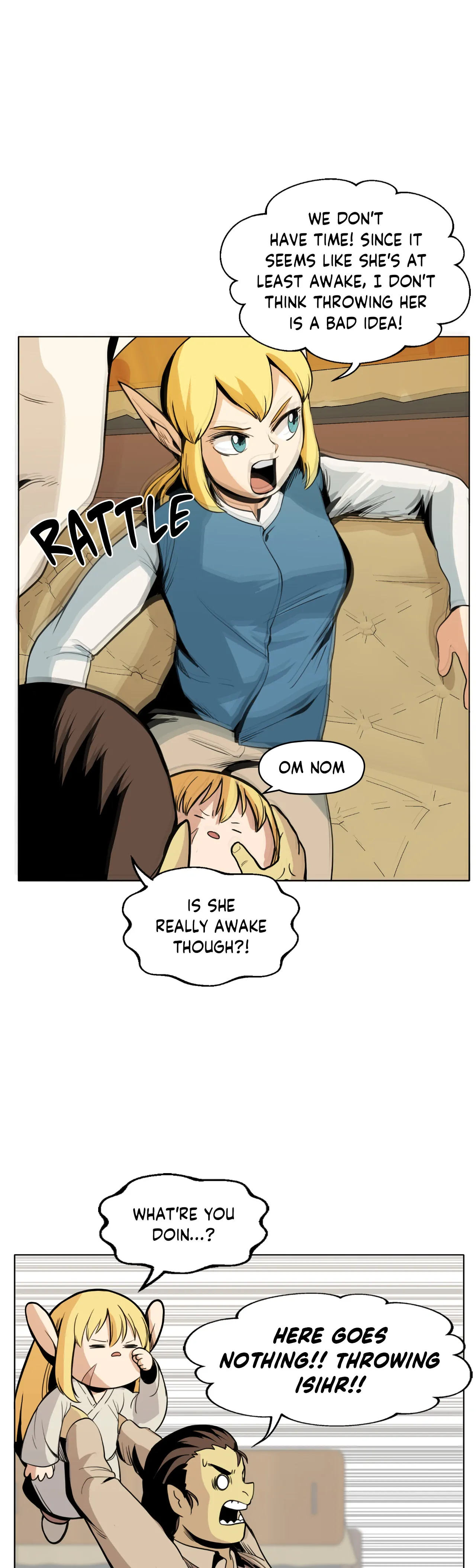 Pampered Prisoners: Elves Among Orcs Chapter 104 - page 17