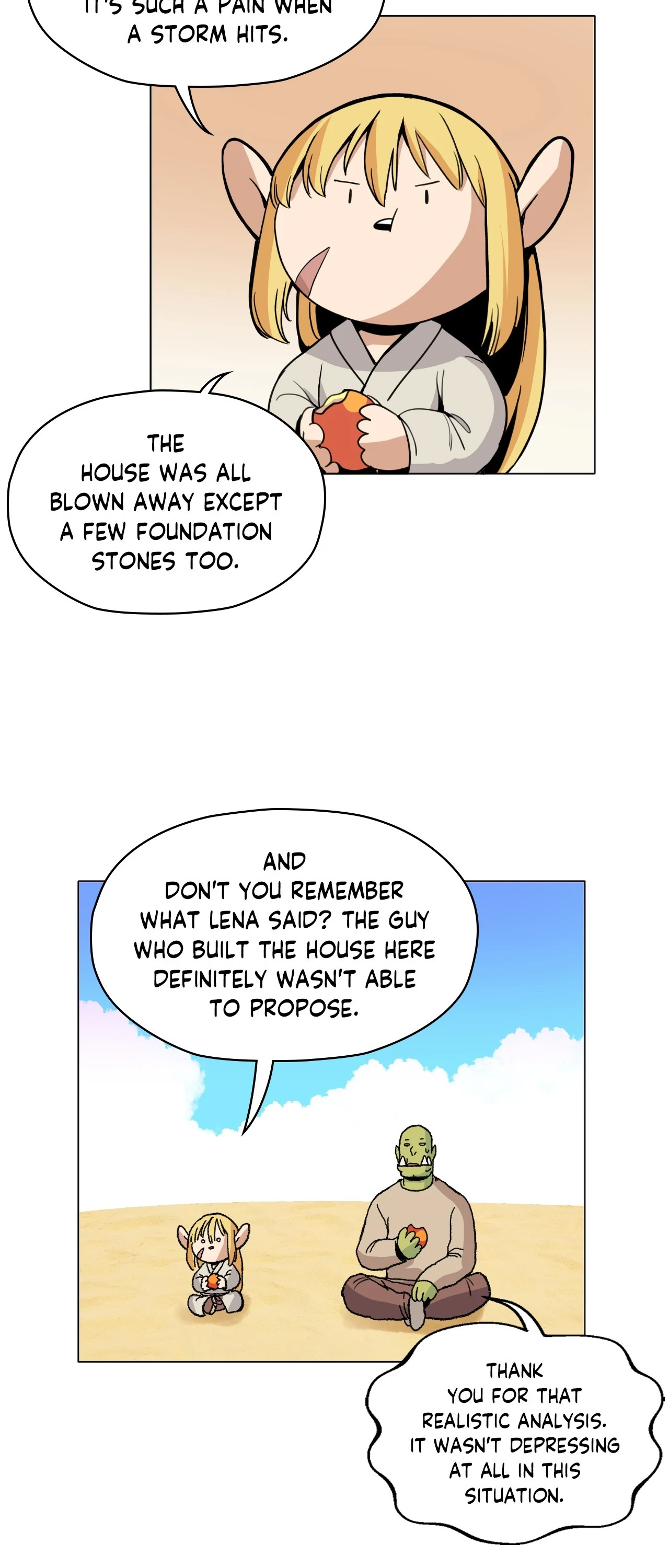 Pampered Prisoners: Elves Among Orcs Chapter 118 - page 33