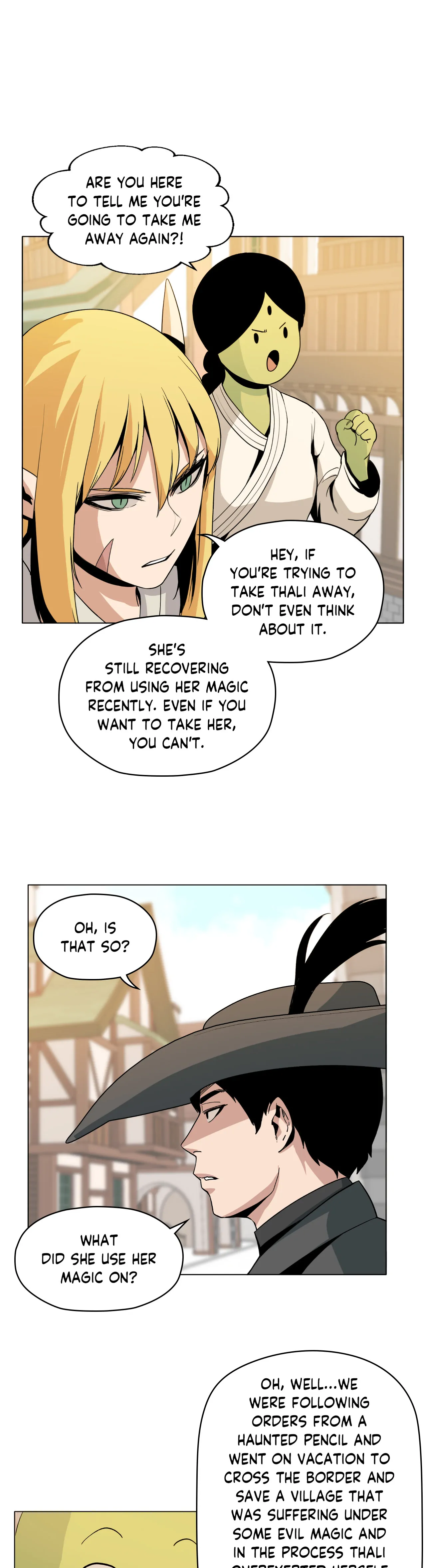 Pampered Prisoners: Elves Among Orcs Chapter 108 - page 9