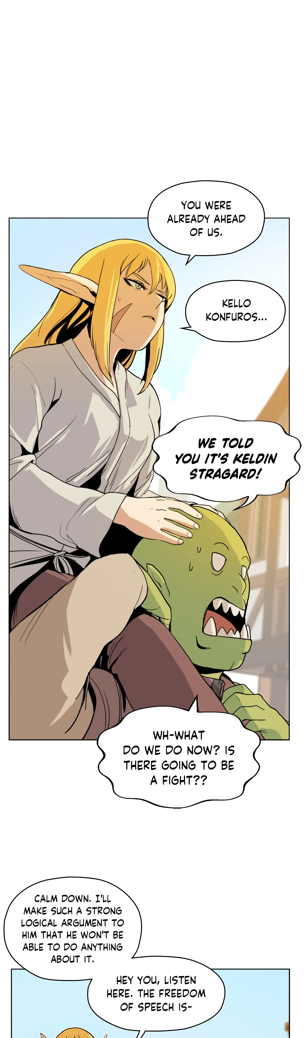 Pampered Prisoners: Elves Among Orcs Chapter 108 - page 6