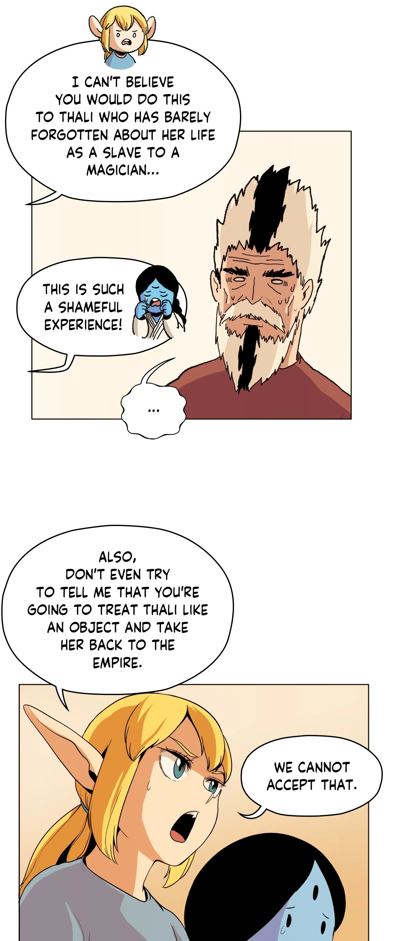 Pampered Prisoners: Elves Among Orcs Chapter 120 - page 12