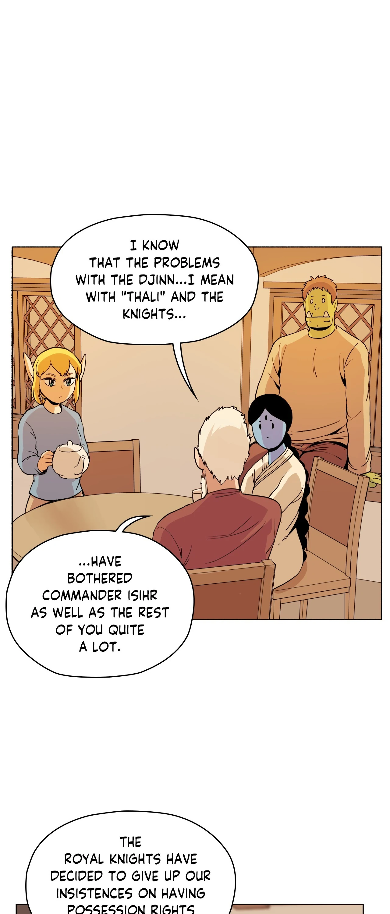 Pampered Prisoners: Elves Among Orcs Chapter 120 - page 15