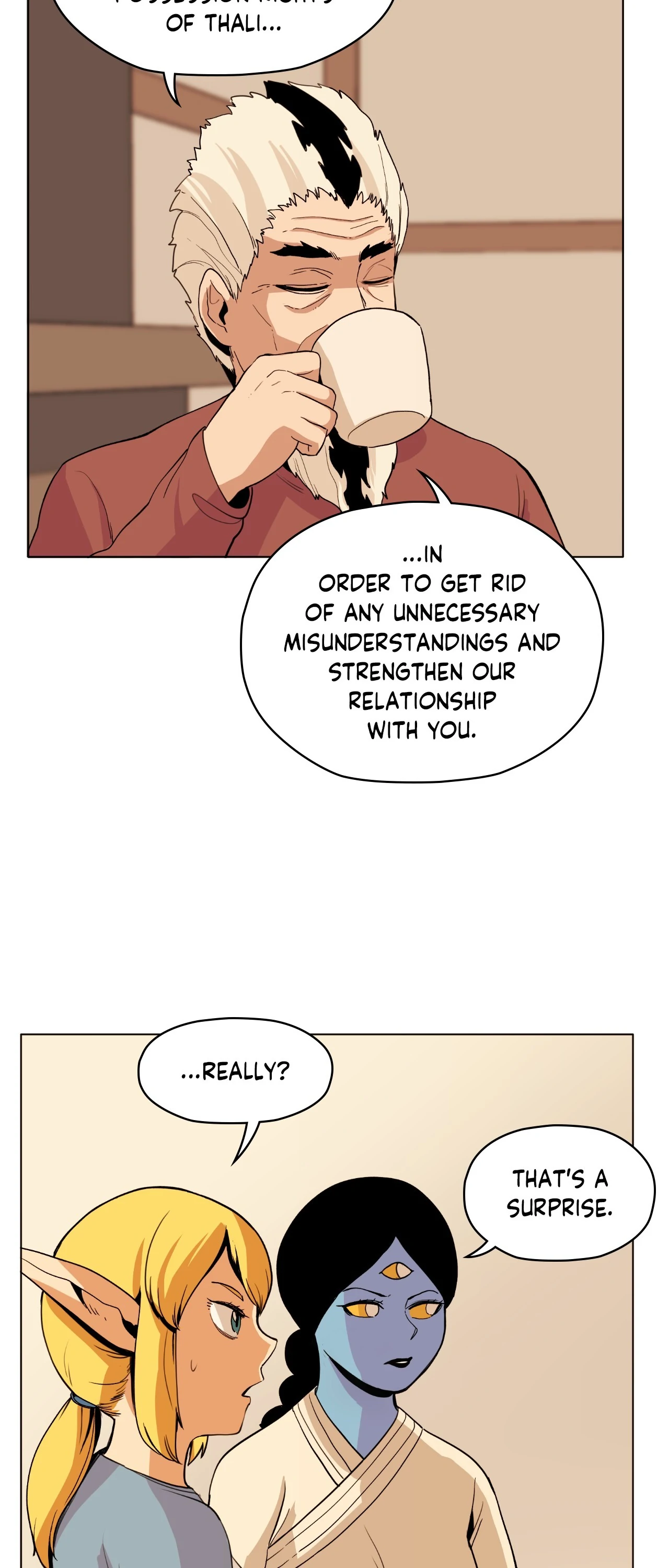 Pampered Prisoners: Elves Among Orcs Chapter 120 - page 16