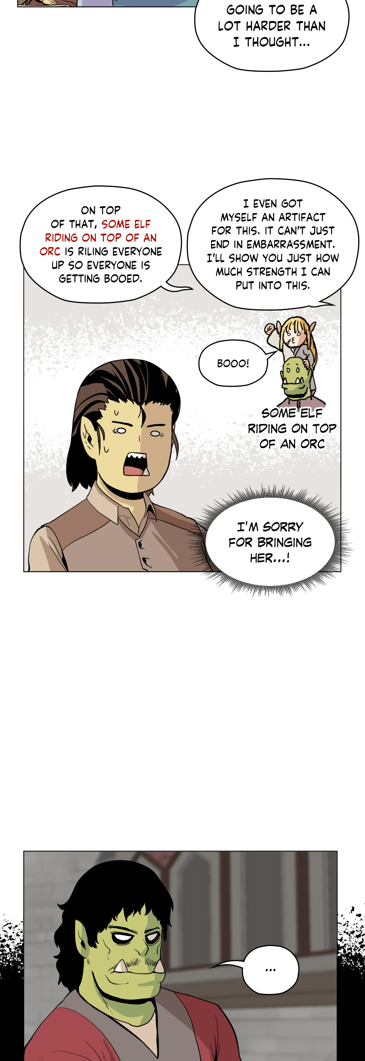 Pampered Prisoners: Elves Among Orcs Chapter 109 - page 7