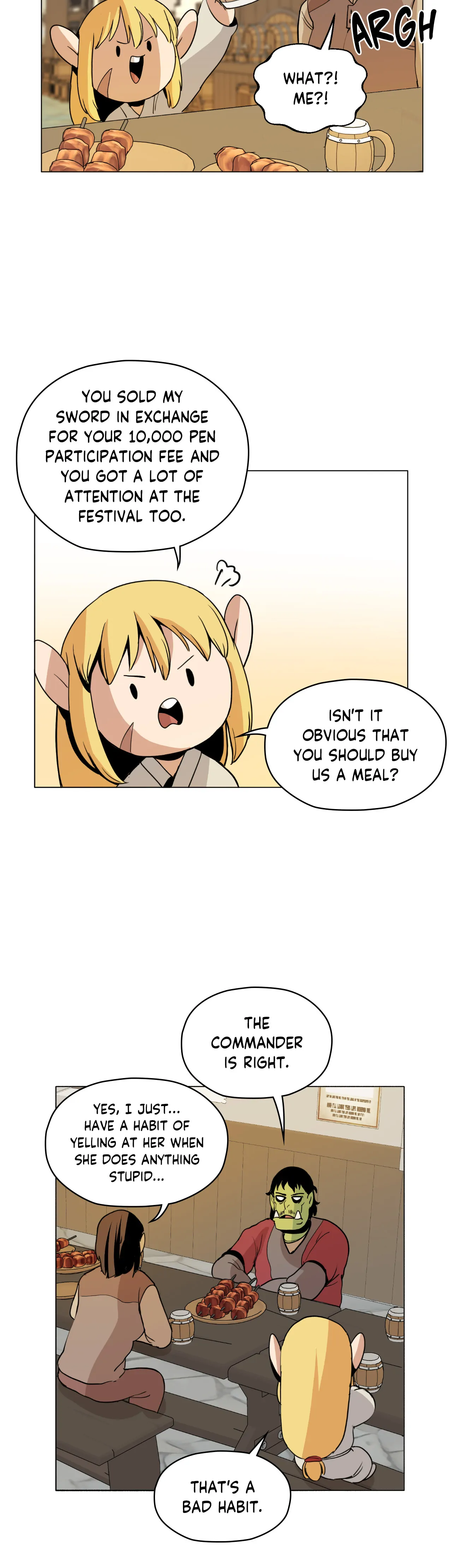 Pampered Prisoners: Elves Among Orcs Chapter 110 - page 19