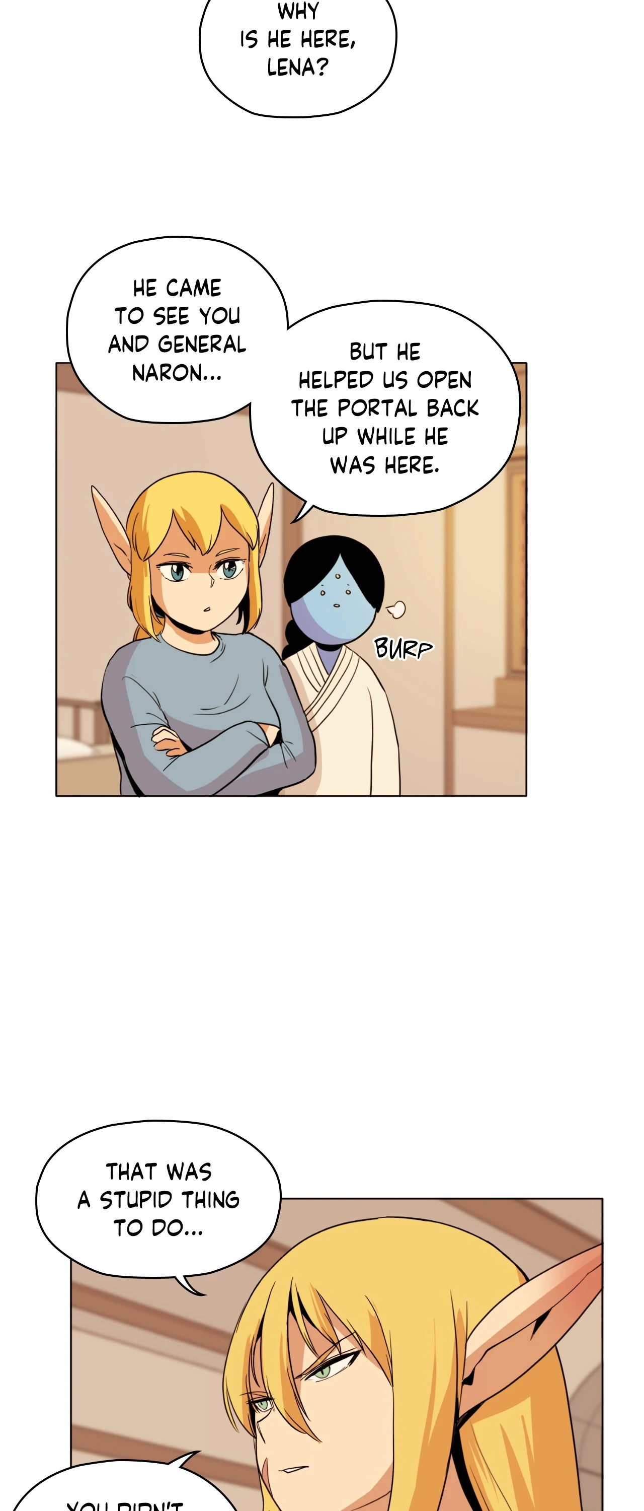 Pampered Prisoners: Elves Among Orcs Chapter 122 - page 36