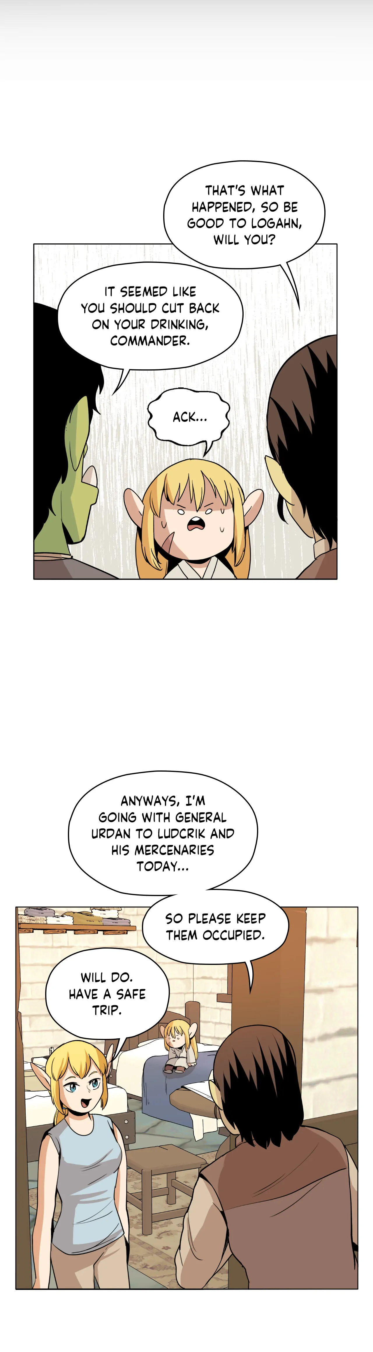 Pampered Prisoners: Elves Among Orcs Chapter 111 - page 17