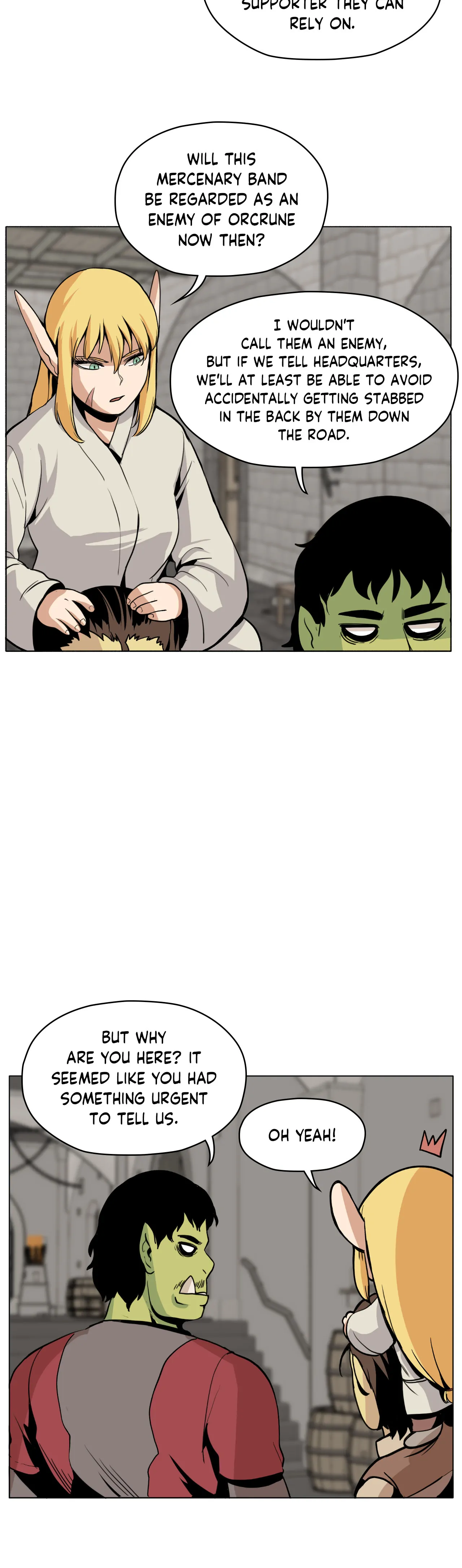 Pampered Prisoners: Elves Among Orcs Chapter 112 - page 29