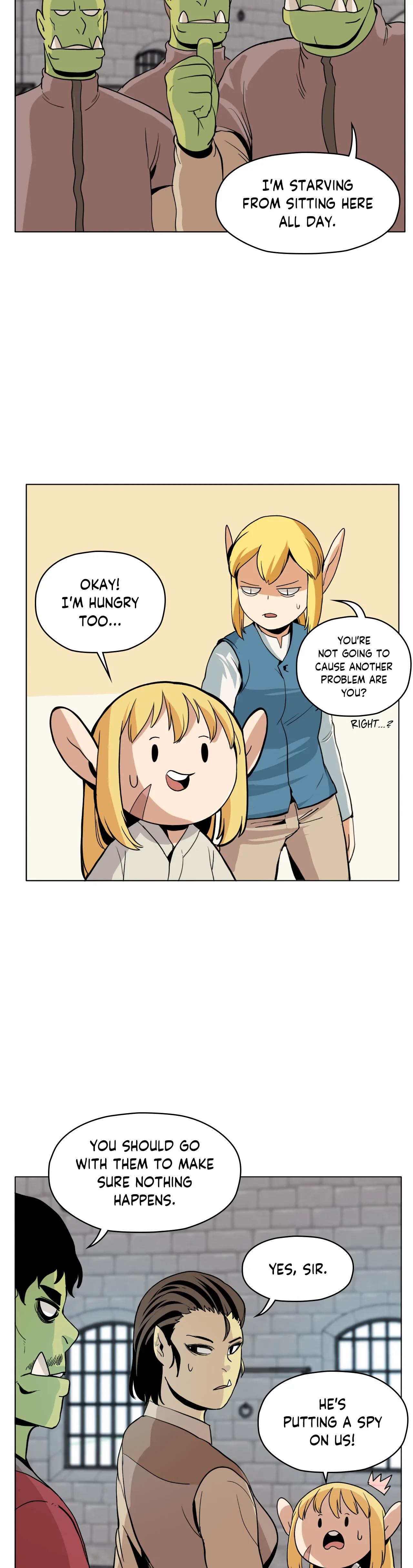 Pampered Prisoners: Elves Among Orcs Chapter 113 - page 12