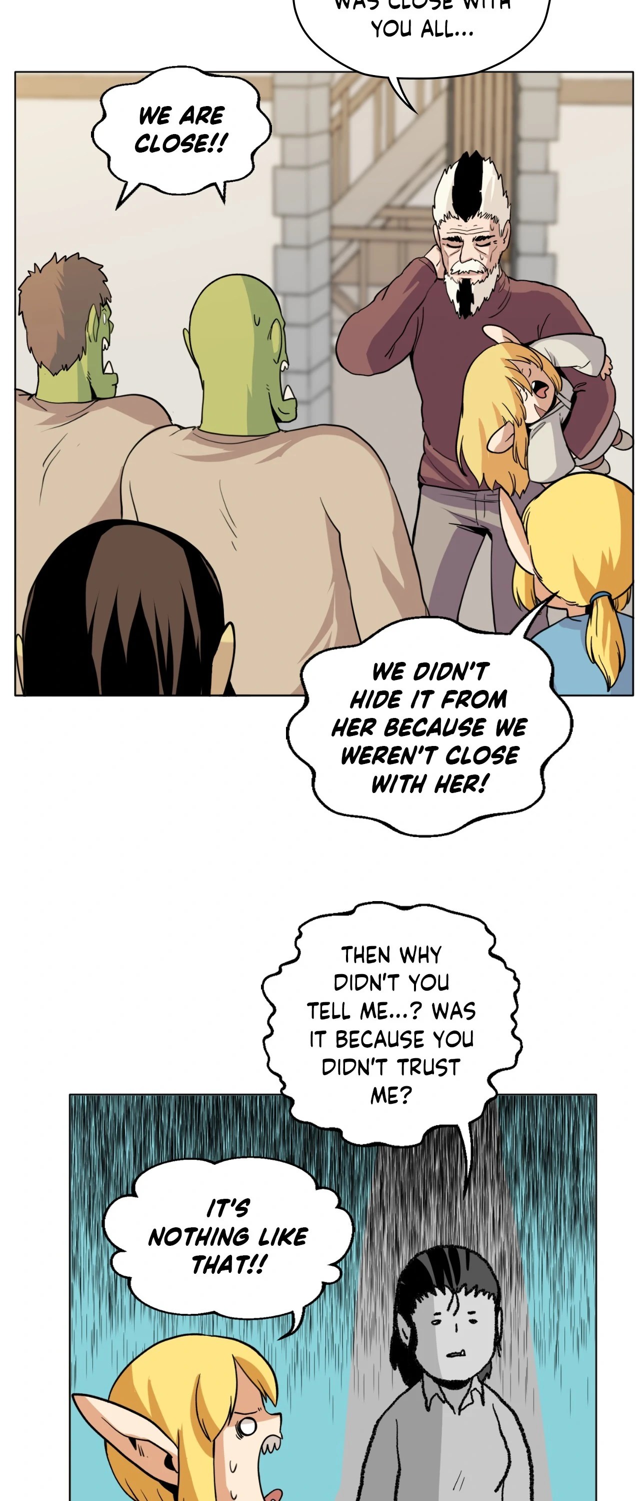 Pampered Prisoners: Elves Among Orcs Chapter 124 - page 11