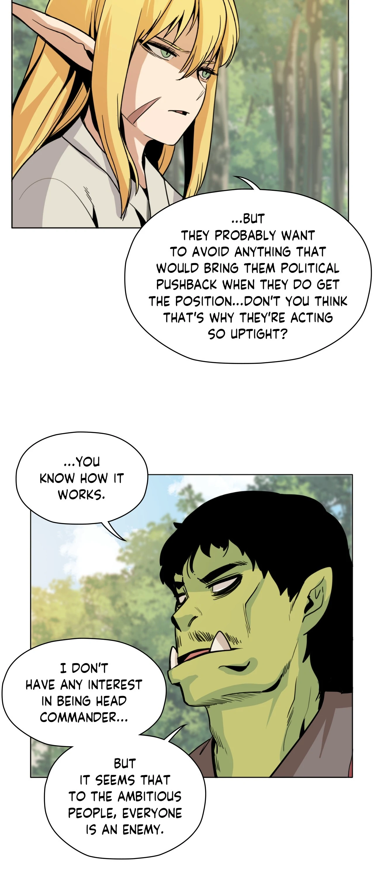 Pampered Prisoners: Elves Among Orcs Chapter 128 - page 27