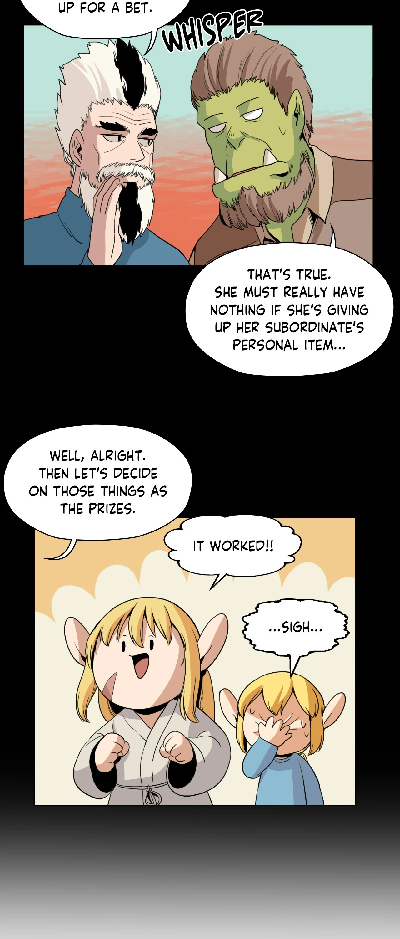 Pampered Prisoners: Elves Among Orcs Chapter 131 - page 12