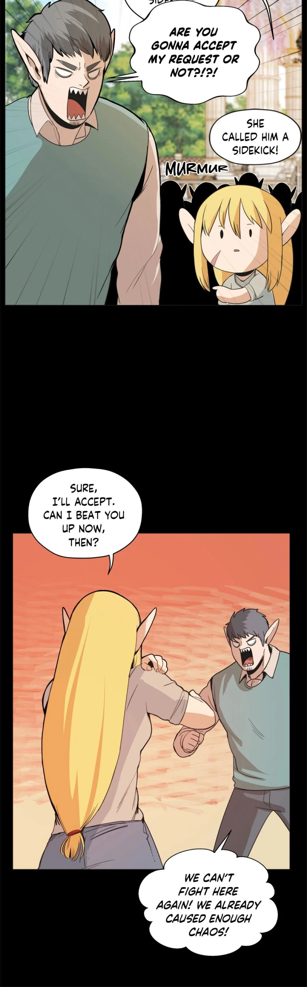 Pampered Prisoners: Elves Among Orcs Chapter 52 - page 10