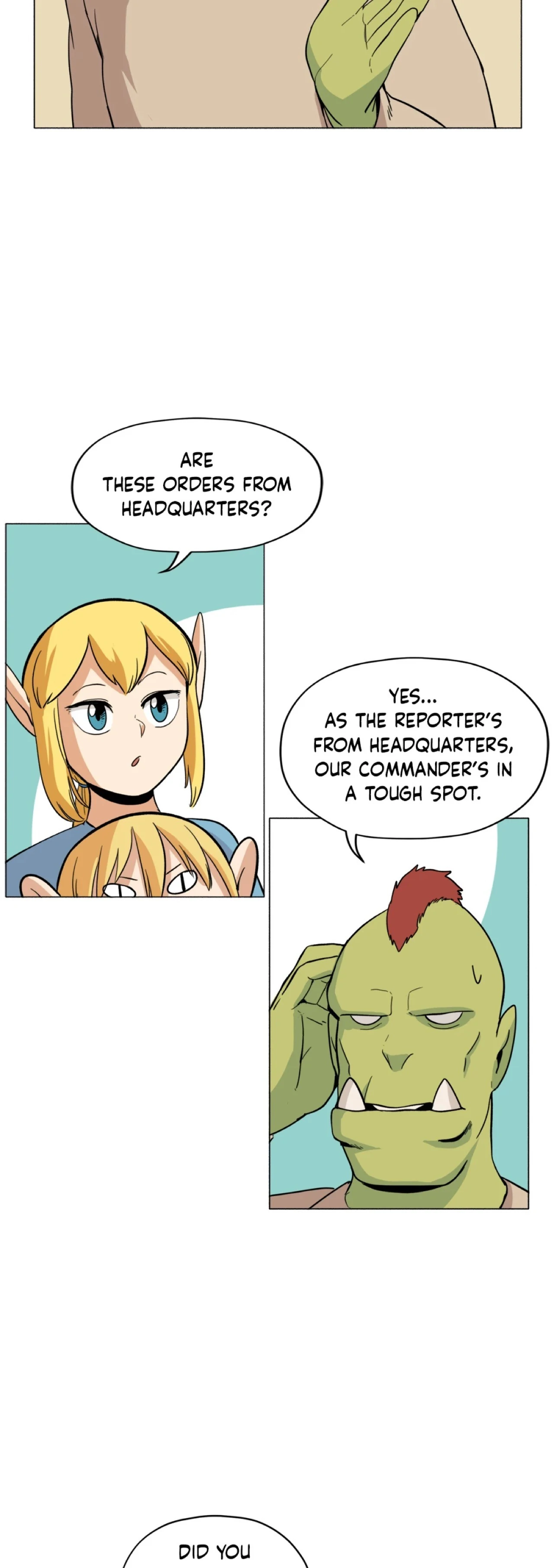 Pampered Prisoners: Elves Among Orcs Chapter 68 - page 28