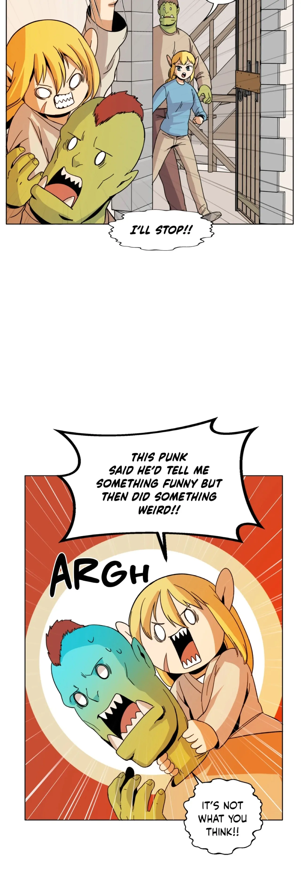 Pampered Prisoners: Elves Among Orcs Chapter 69 - page 26