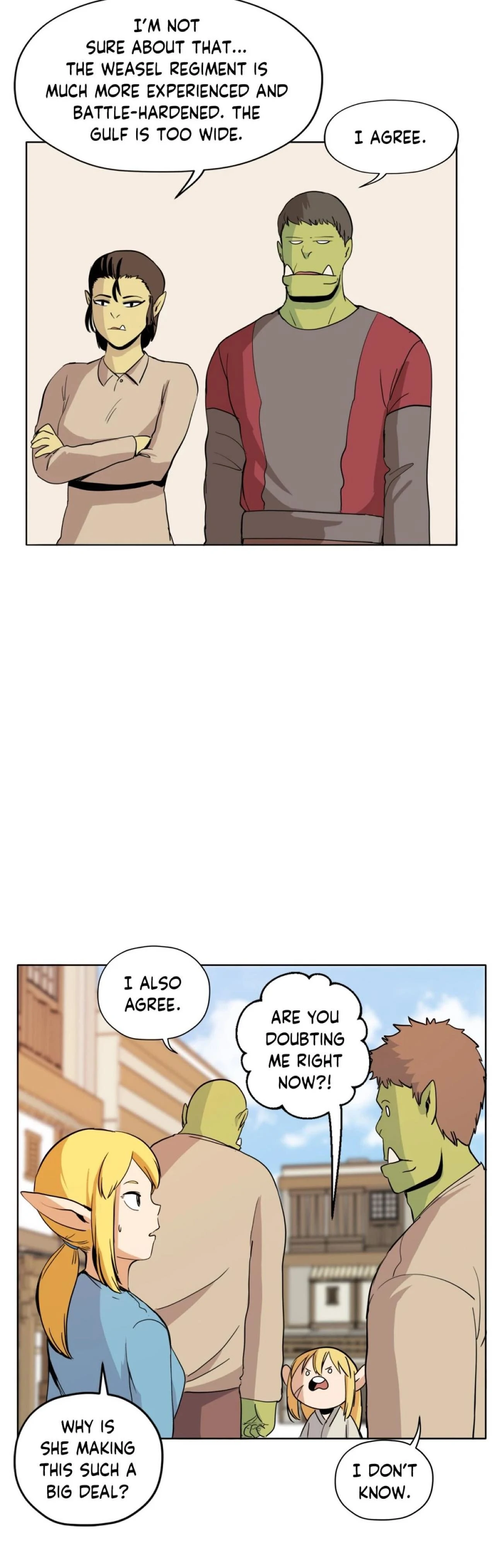 Pampered Prisoners: Elves Among Orcs Chapter 56 - page 16