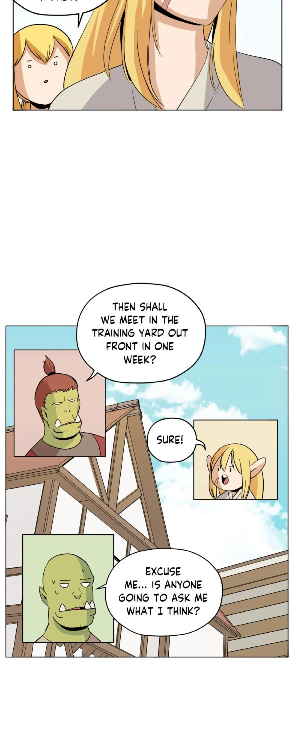 Pampered Prisoners: Elves Among Orcs Chapter 56 - page 21