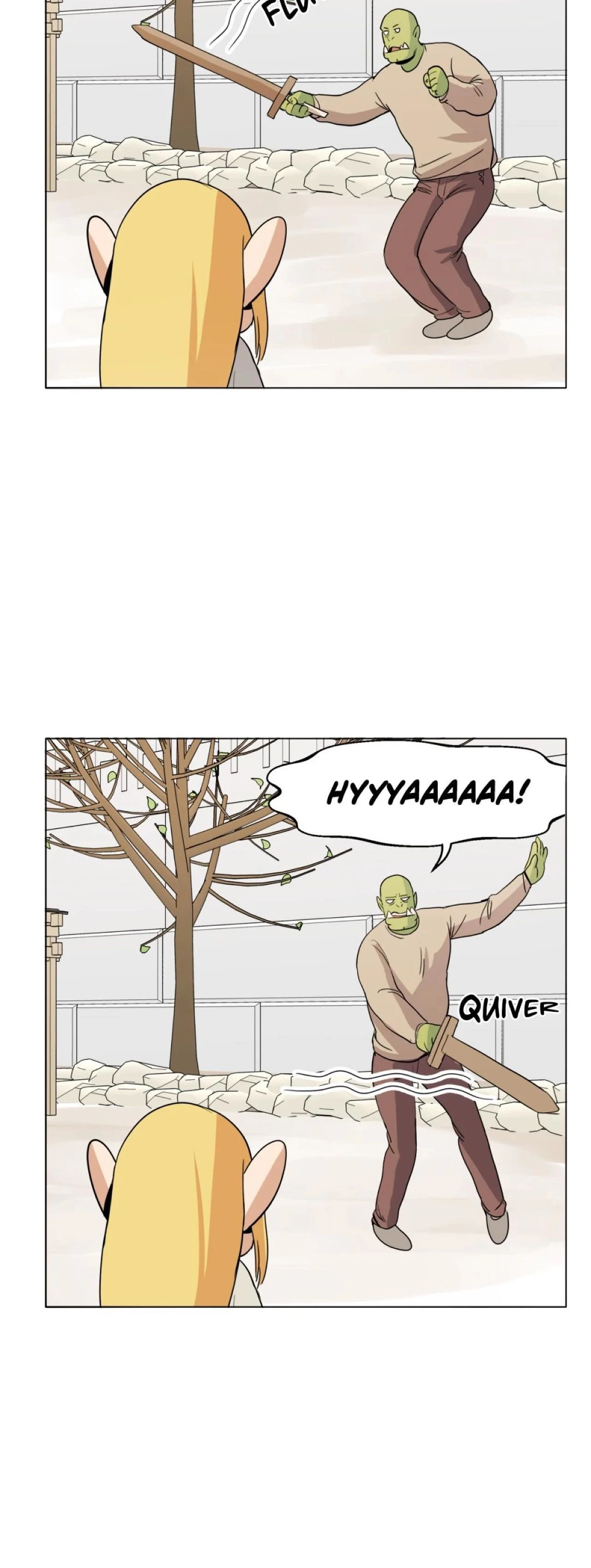 Pampered Prisoners: Elves Among Orcs Chapter 56 - page 28