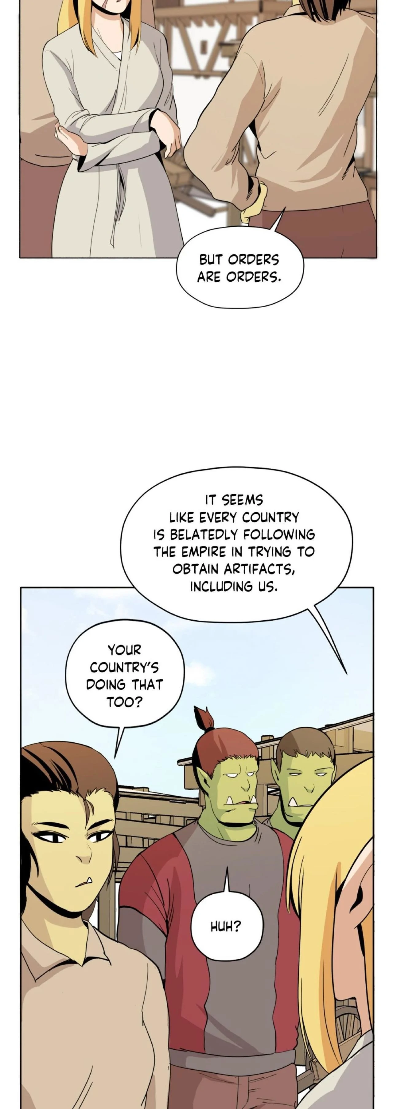 Pampered Prisoners: Elves Among Orcs Chapter 56 - page 8