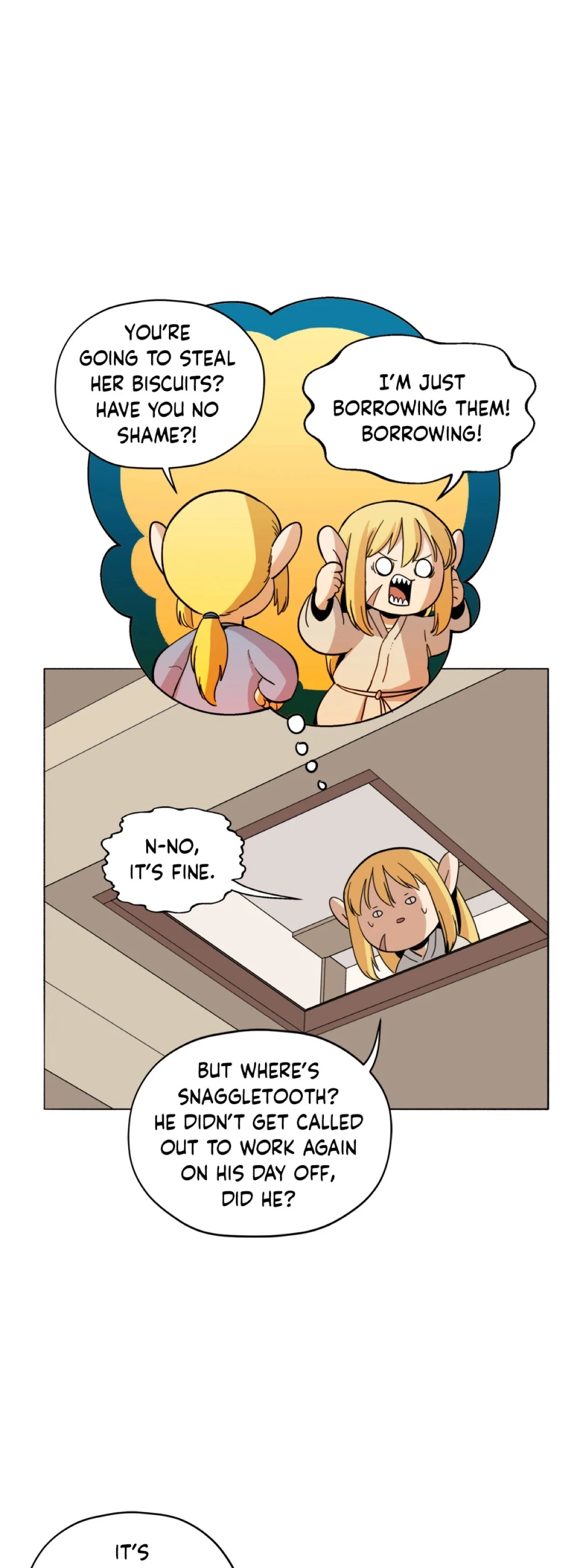 Pampered Prisoners: Elves Among Orcs Chapter 70 - page 14