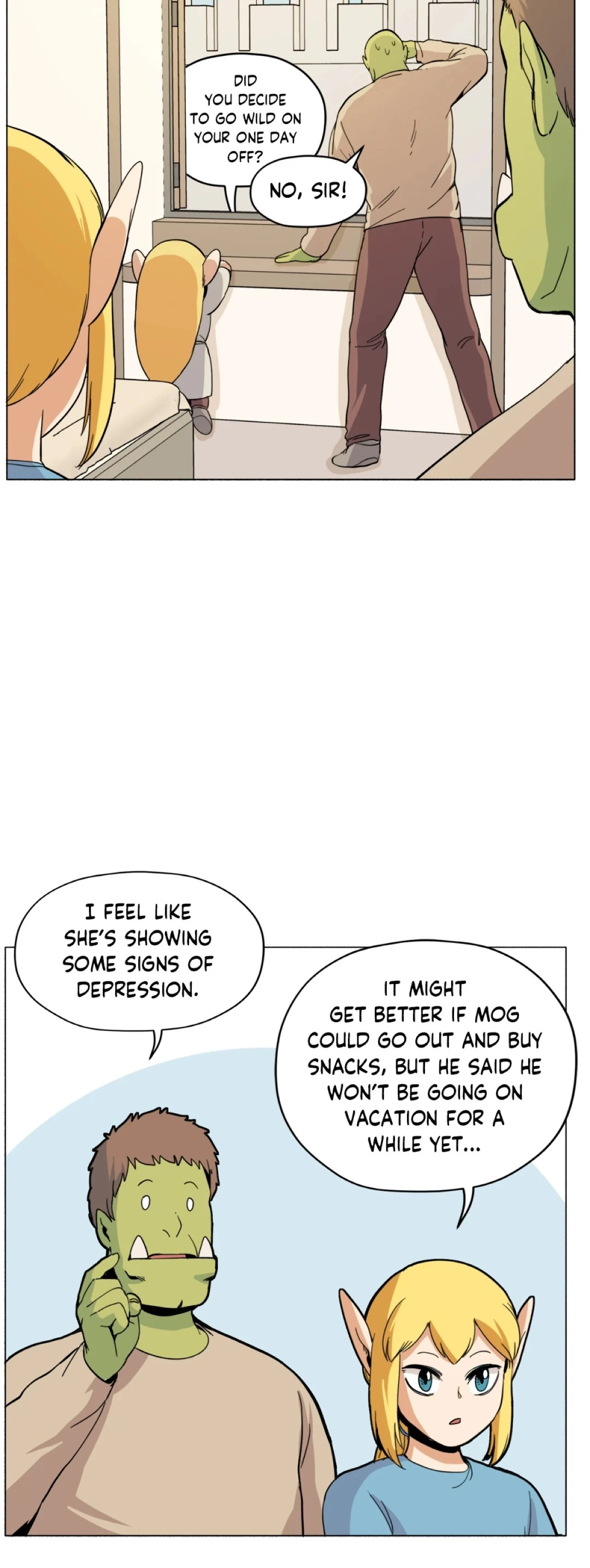 Pampered Prisoners: Elves Among Orcs Chapter 70 - page 8