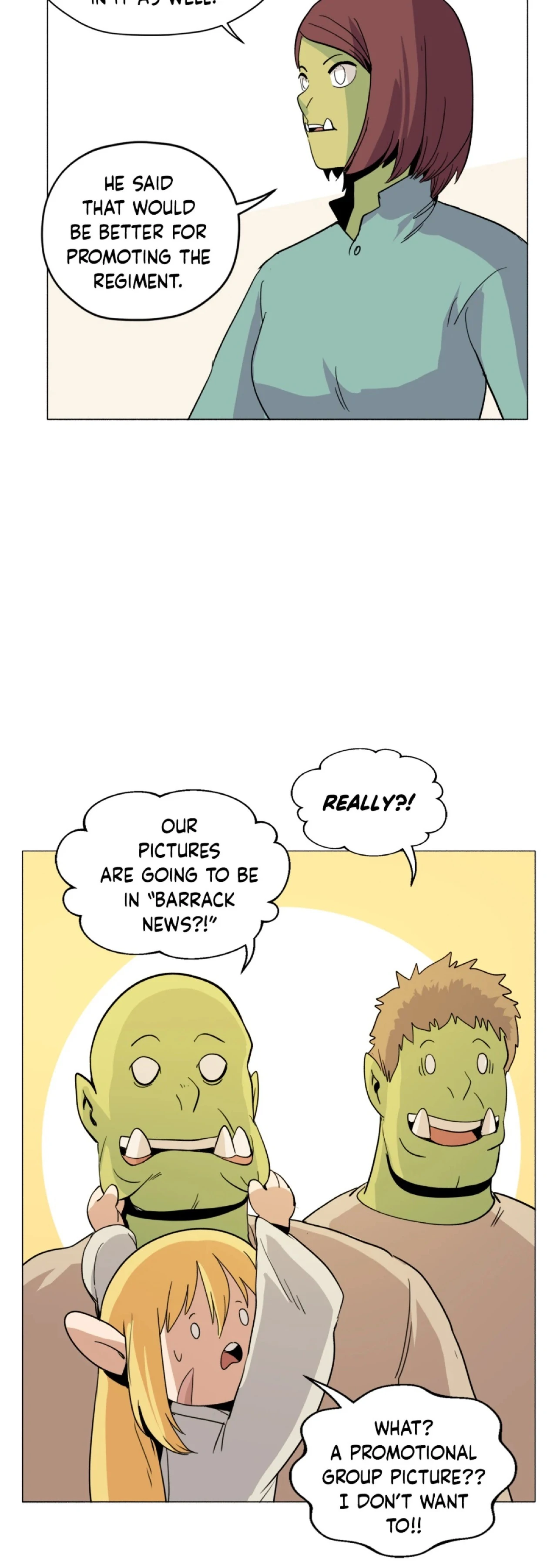 Pampered Prisoners: Elves Among Orcs Chapter 71 - page 18