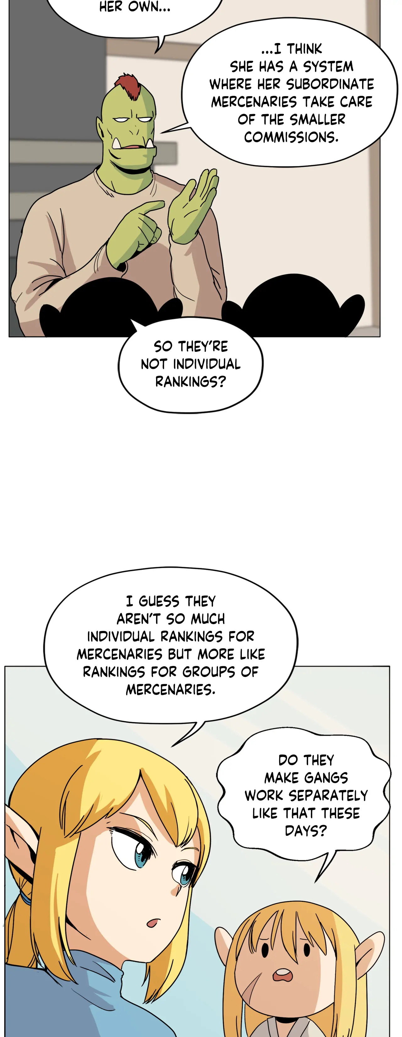 Pampered Prisoners: Elves Among Orcs Chapter 37 - page 22