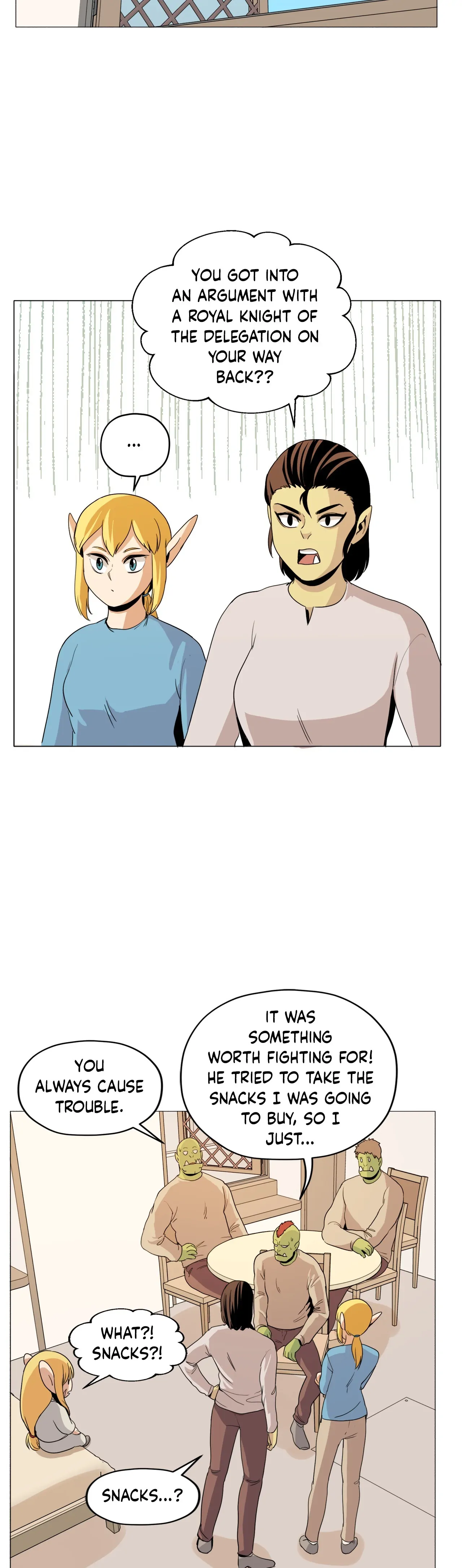 Pampered Prisoners: Elves Among Orcs Chapter 73 - page 24