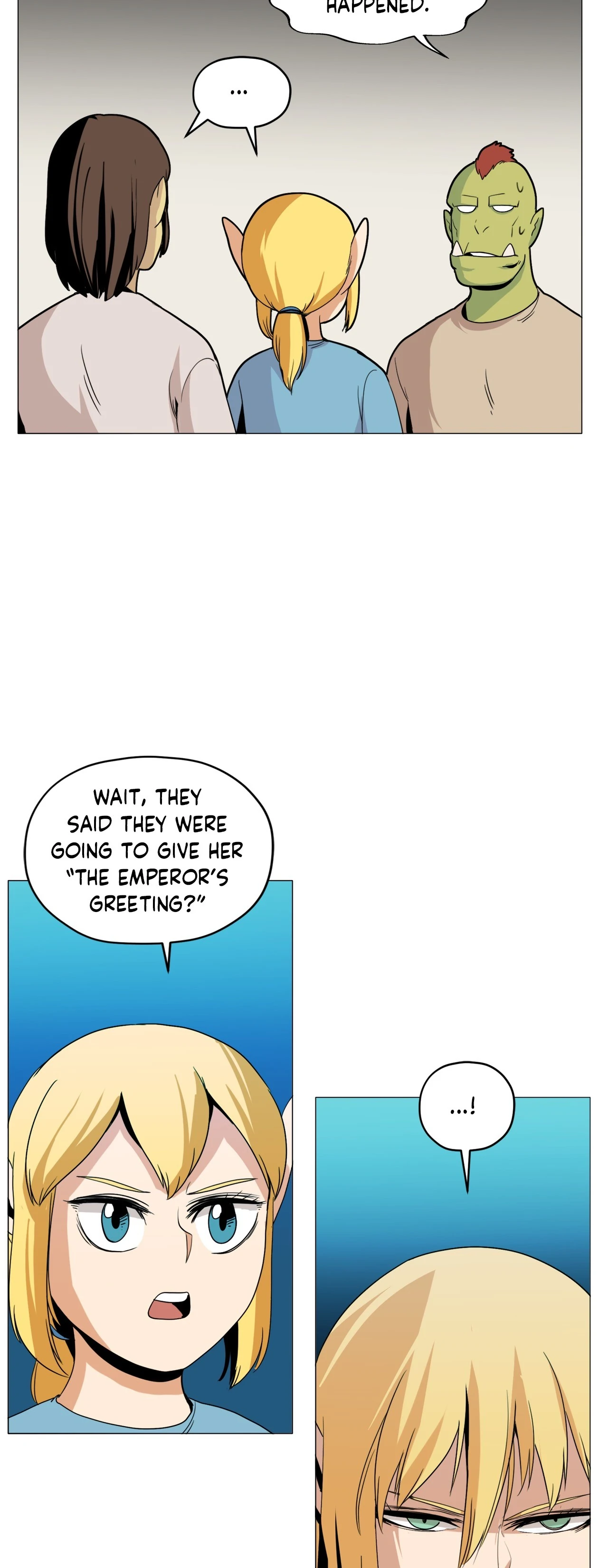 Pampered Prisoners: Elves Among Orcs Chapter 73 - page 38