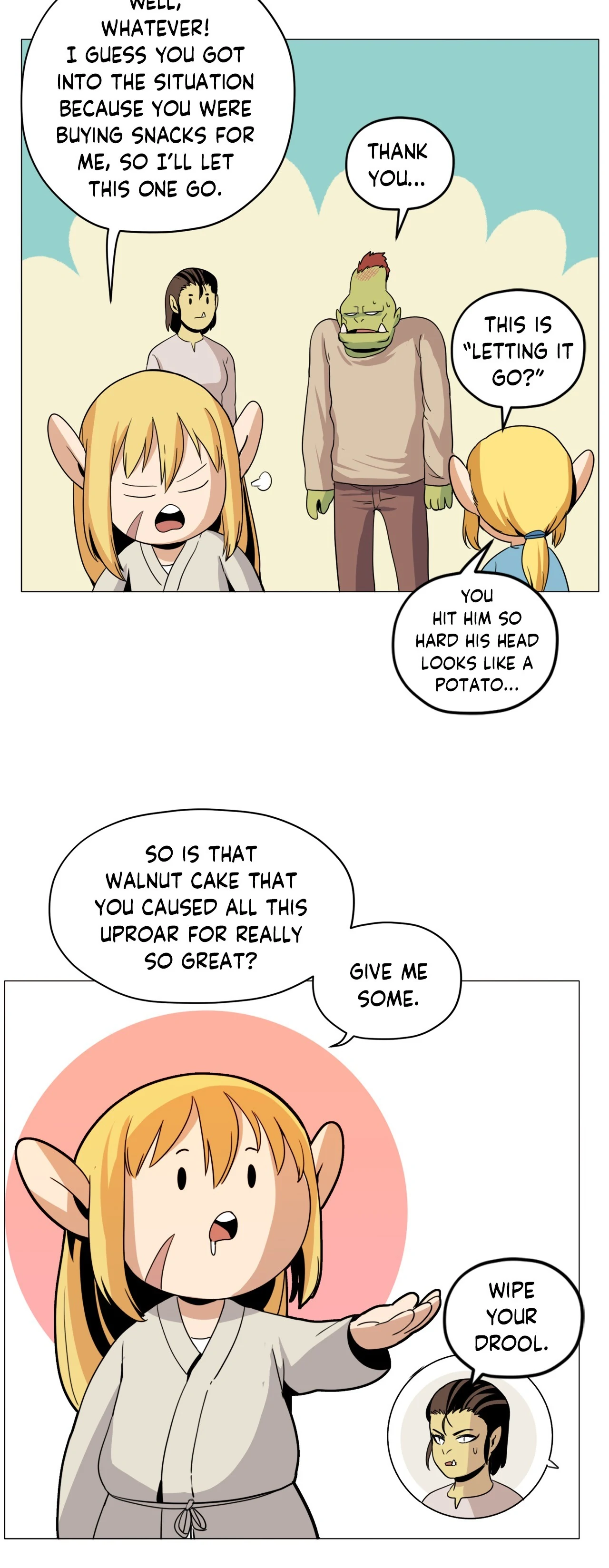 Pampered Prisoners: Elves Among Orcs Chapter 73 - page 41