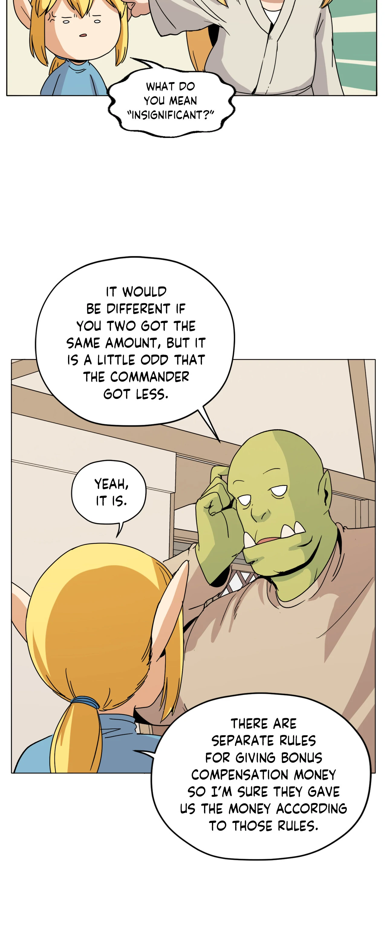 Pampered Prisoners: Elves Among Orcs Chapter 38 - page 28