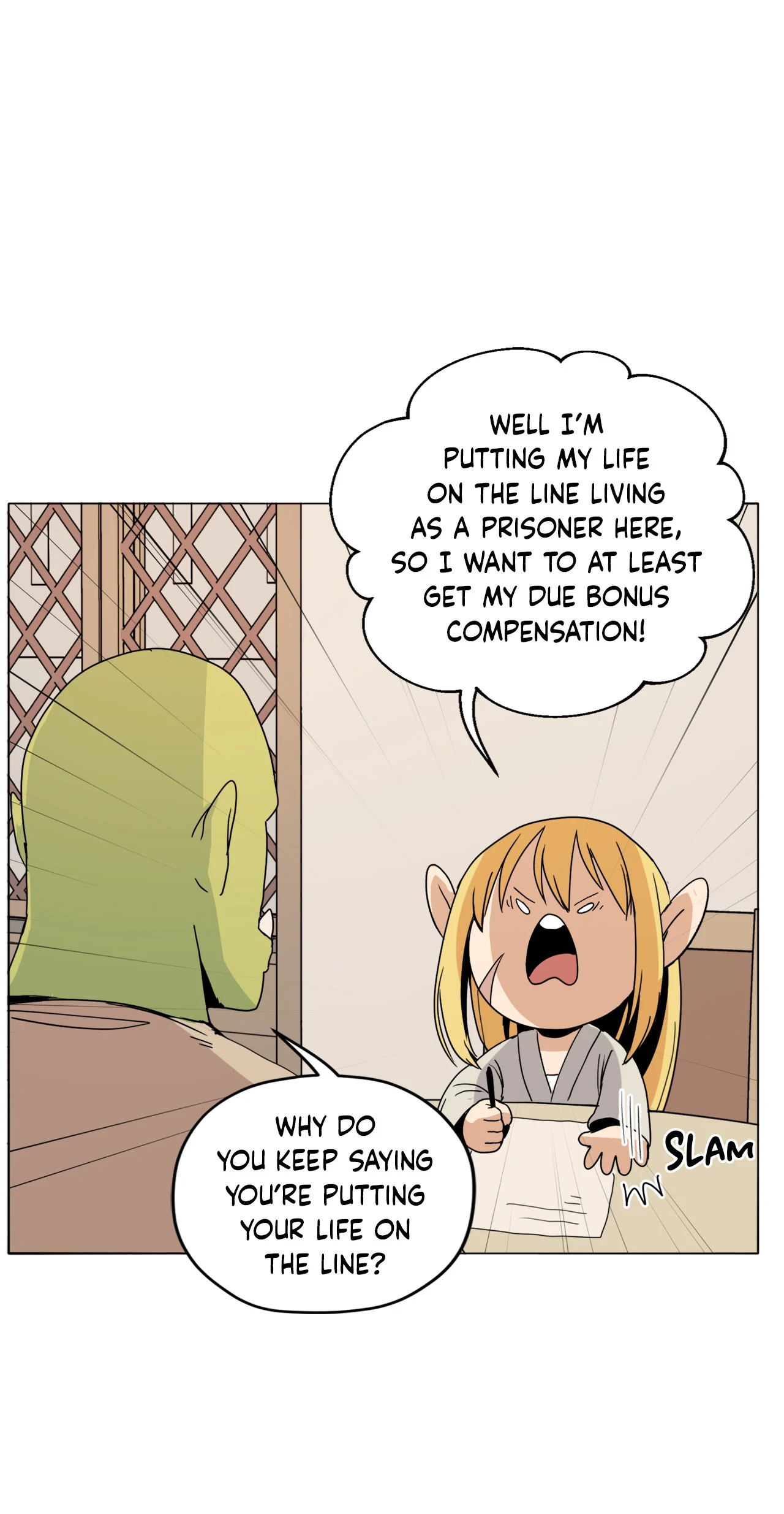Pampered Prisoners: Elves Among Orcs Chapter 38 - page 33