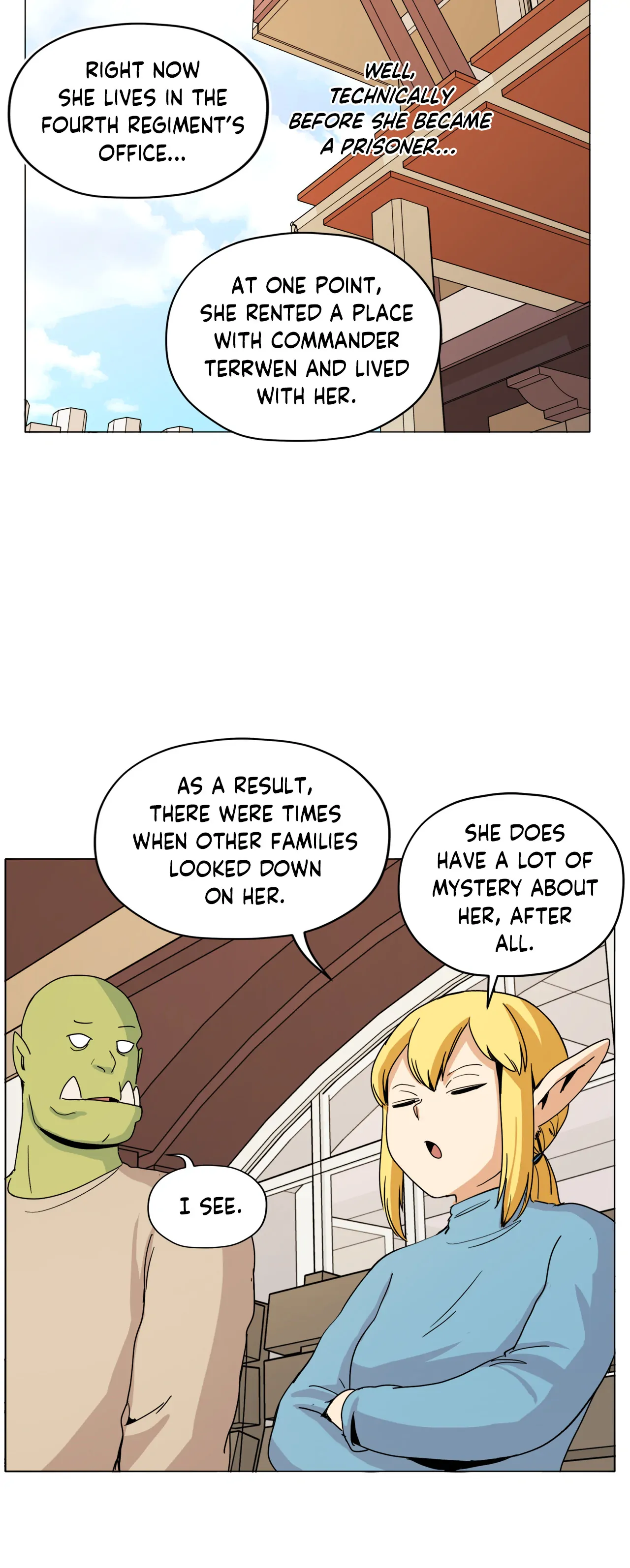 Pampered Prisoners: Elves Among Orcs Chapter 38 - page 40