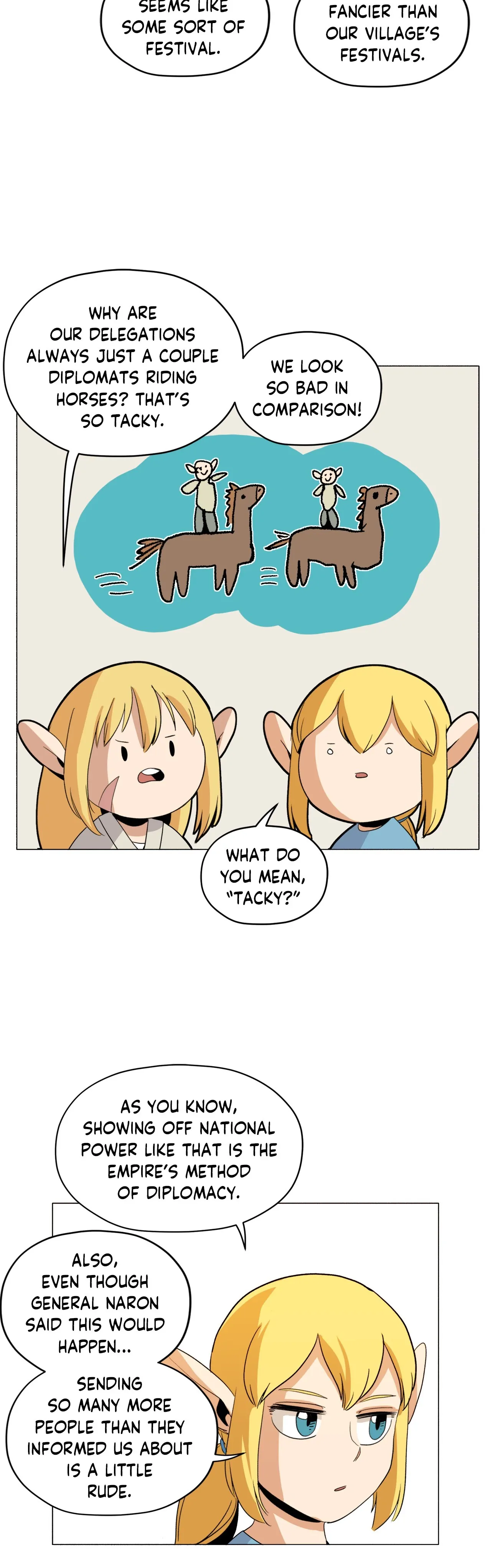 Pampered Prisoners: Elves Among Orcs Chapter 74 - page 16