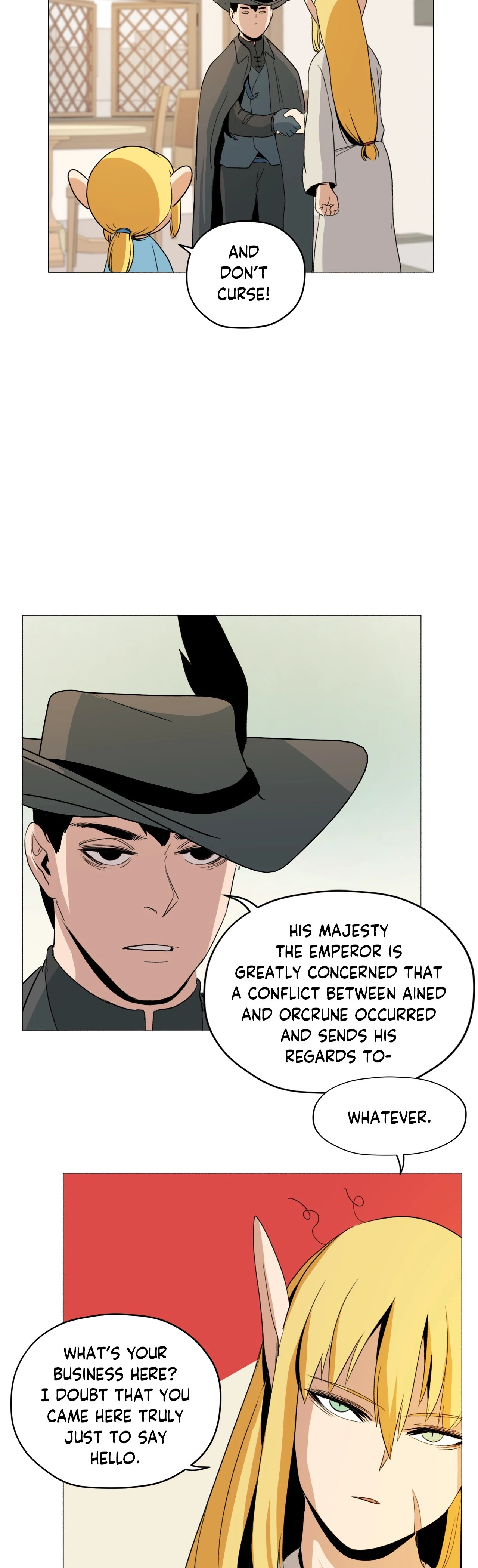 Pampered Prisoners: Elves Among Orcs Chapter 74 - page 40