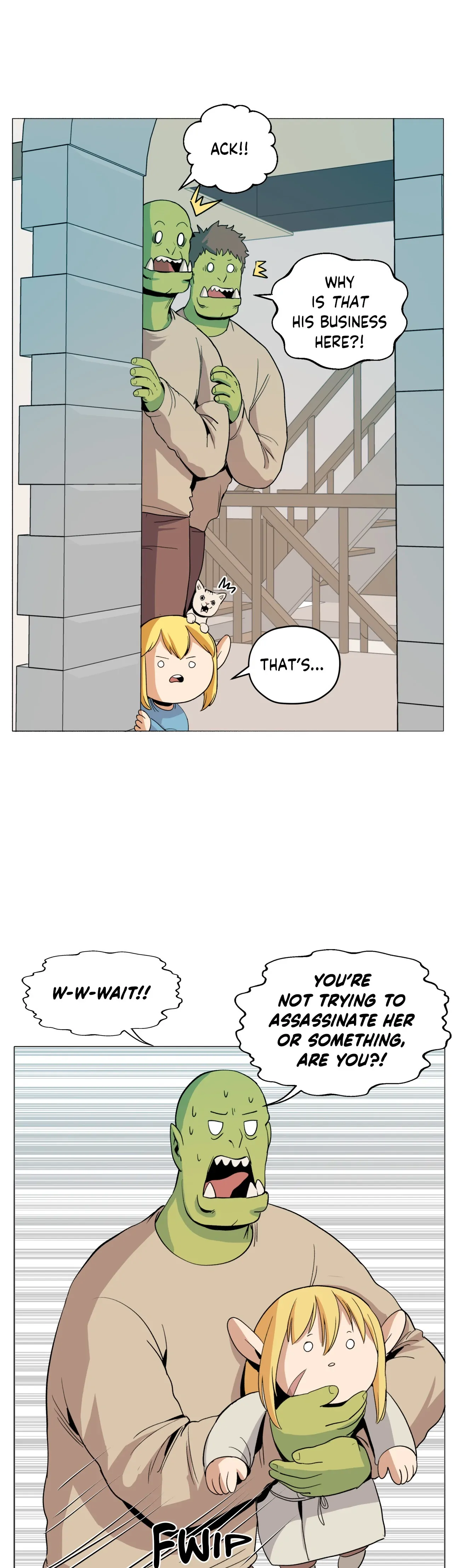 Pampered Prisoners: Elves Among Orcs Chapter 75 - page 8