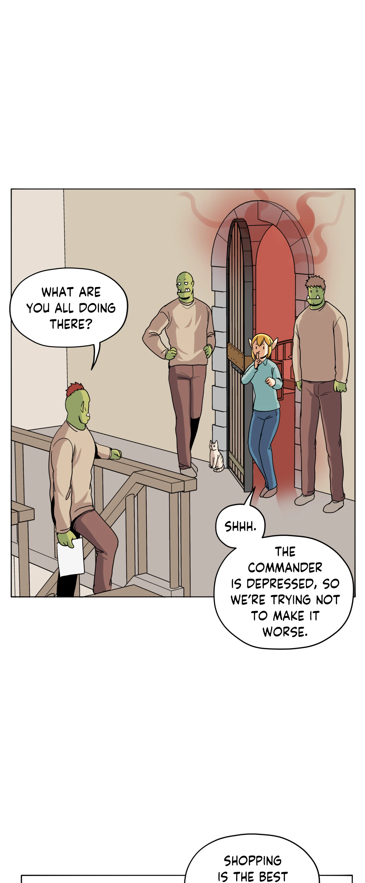 Pampered Prisoners: Elves Among Orcs Chapter 39 - page 6
