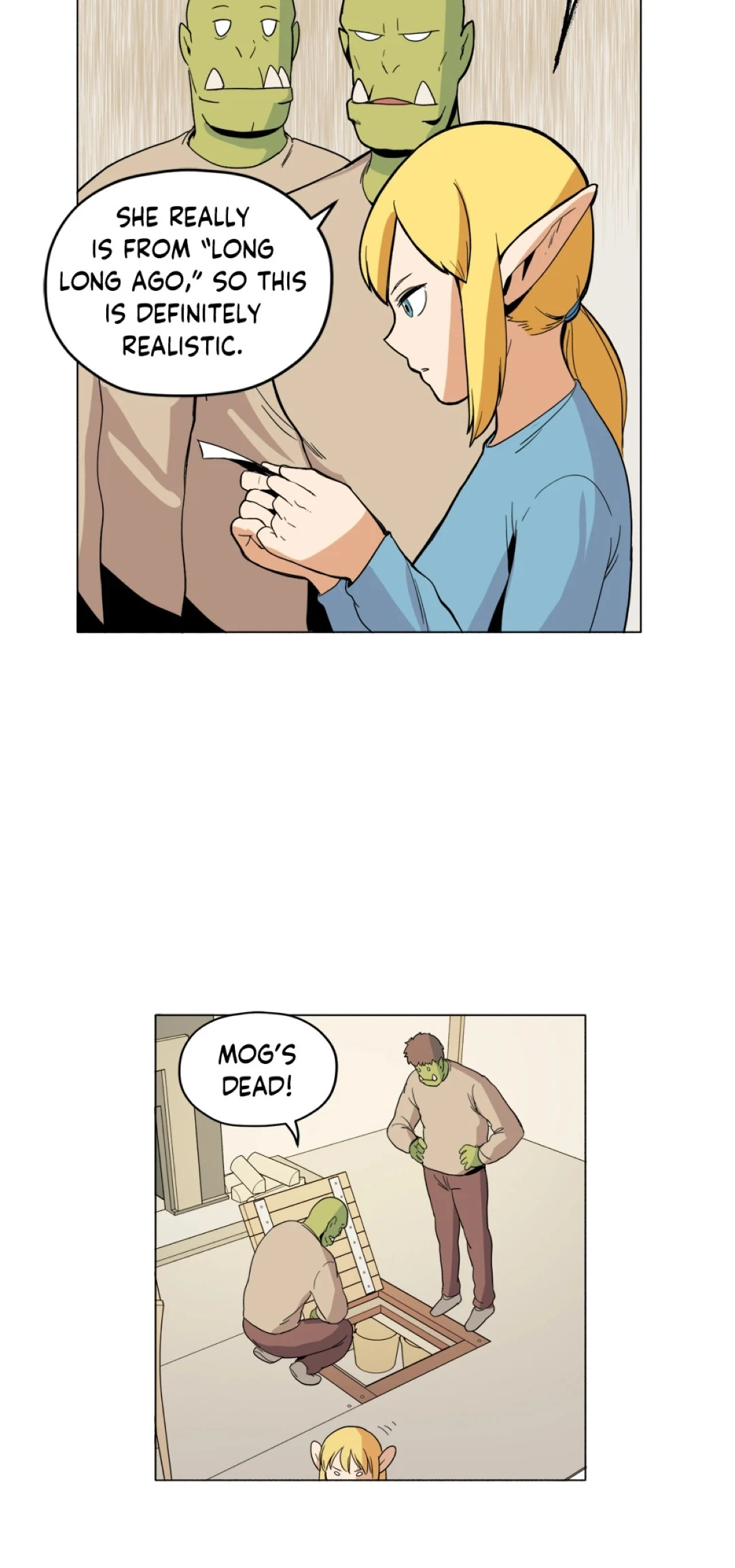 Pampered Prisoners: Elves Among Orcs Chapter 62 - page 35