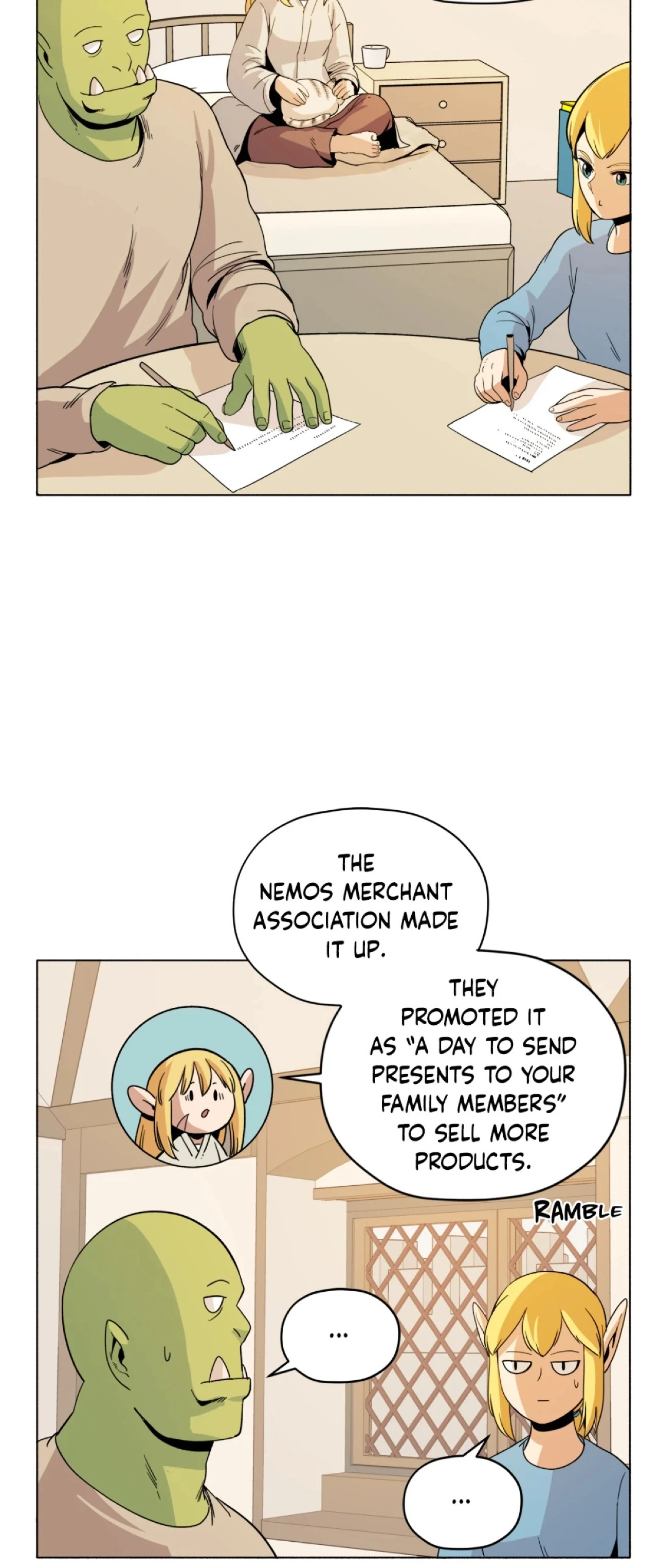 Pampered Prisoners: Elves Among Orcs Chapter 63 - page 12