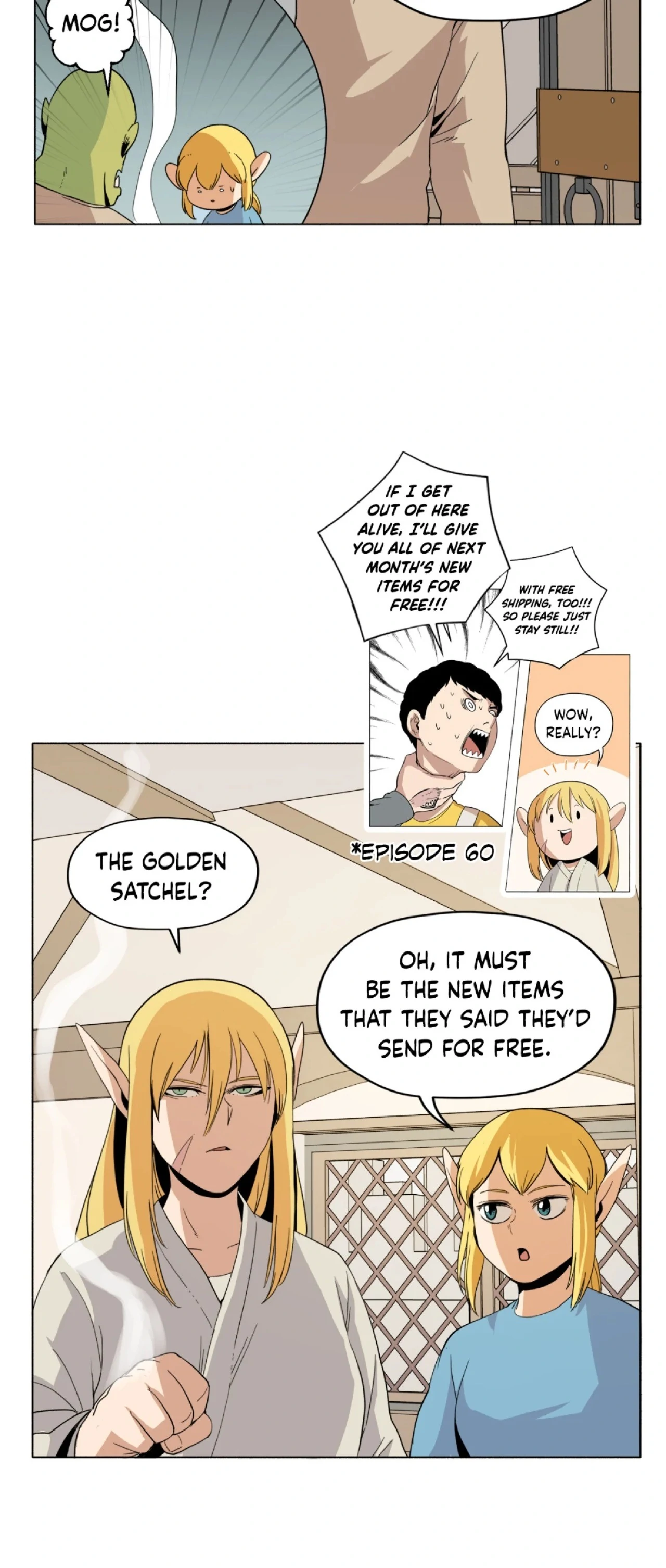 Pampered Prisoners: Elves Among Orcs Chapter 63 - page 18