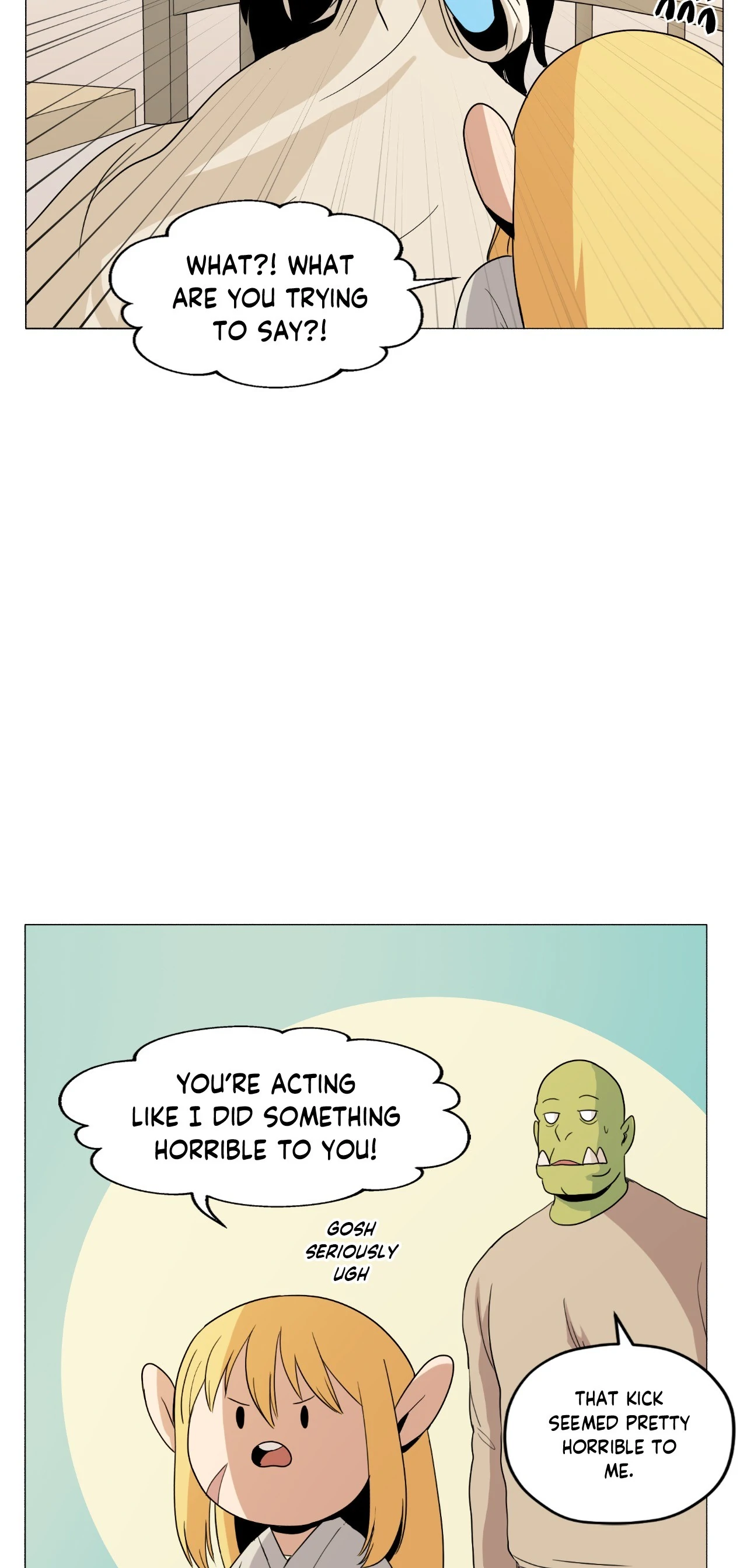 Pampered Prisoners: Elves Among Orcs Chapter 77 - page 14