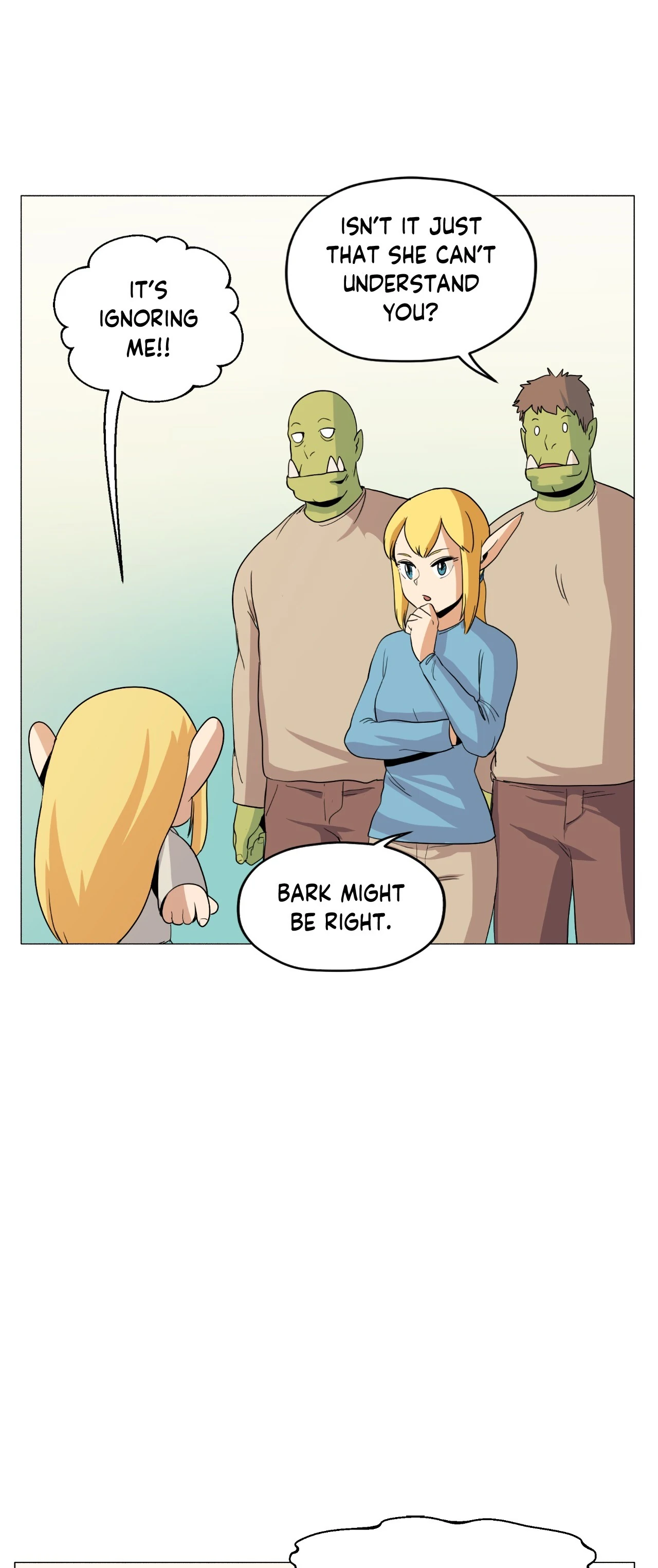 Pampered Prisoners: Elves Among Orcs Chapter 77 - page 17