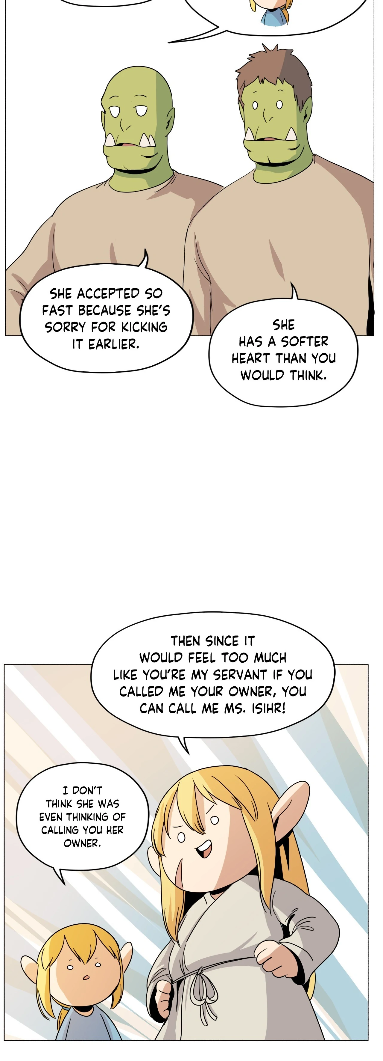 Pampered Prisoners: Elves Among Orcs Chapter 77 - page 45