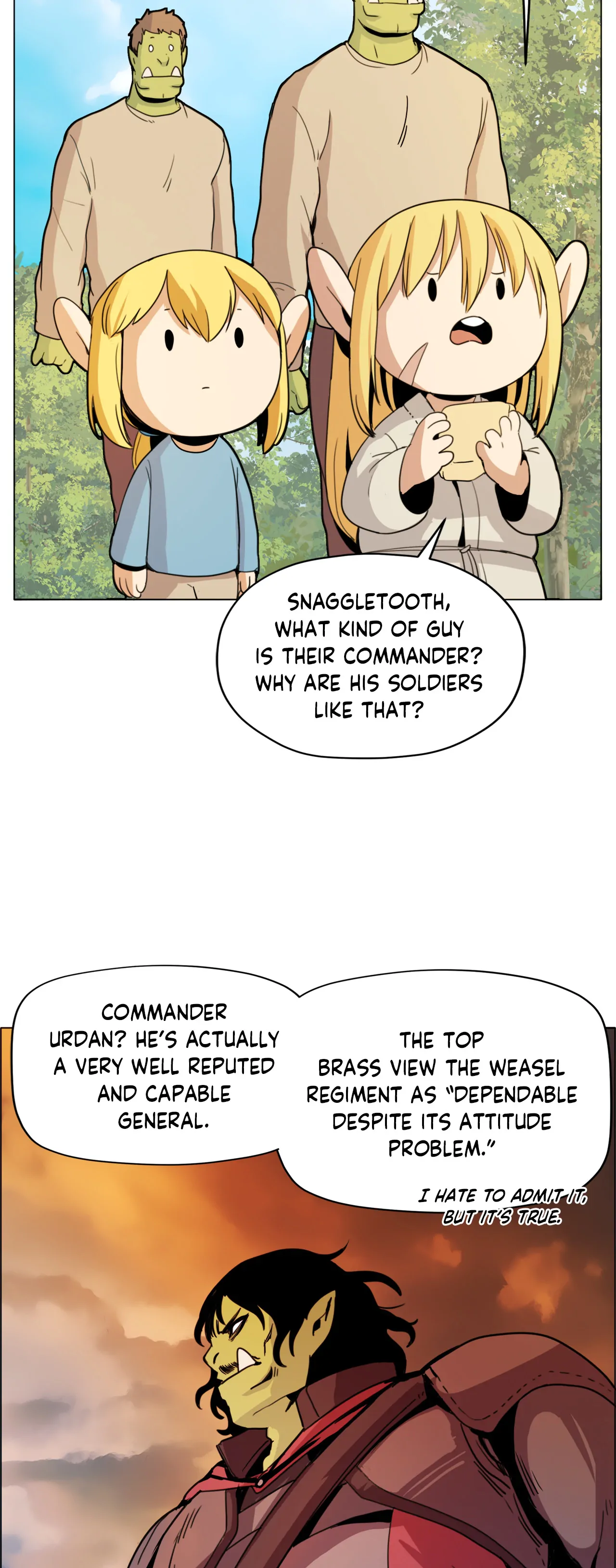 Pampered Prisoners: Elves Among Orcs Chapter 41 - page 16