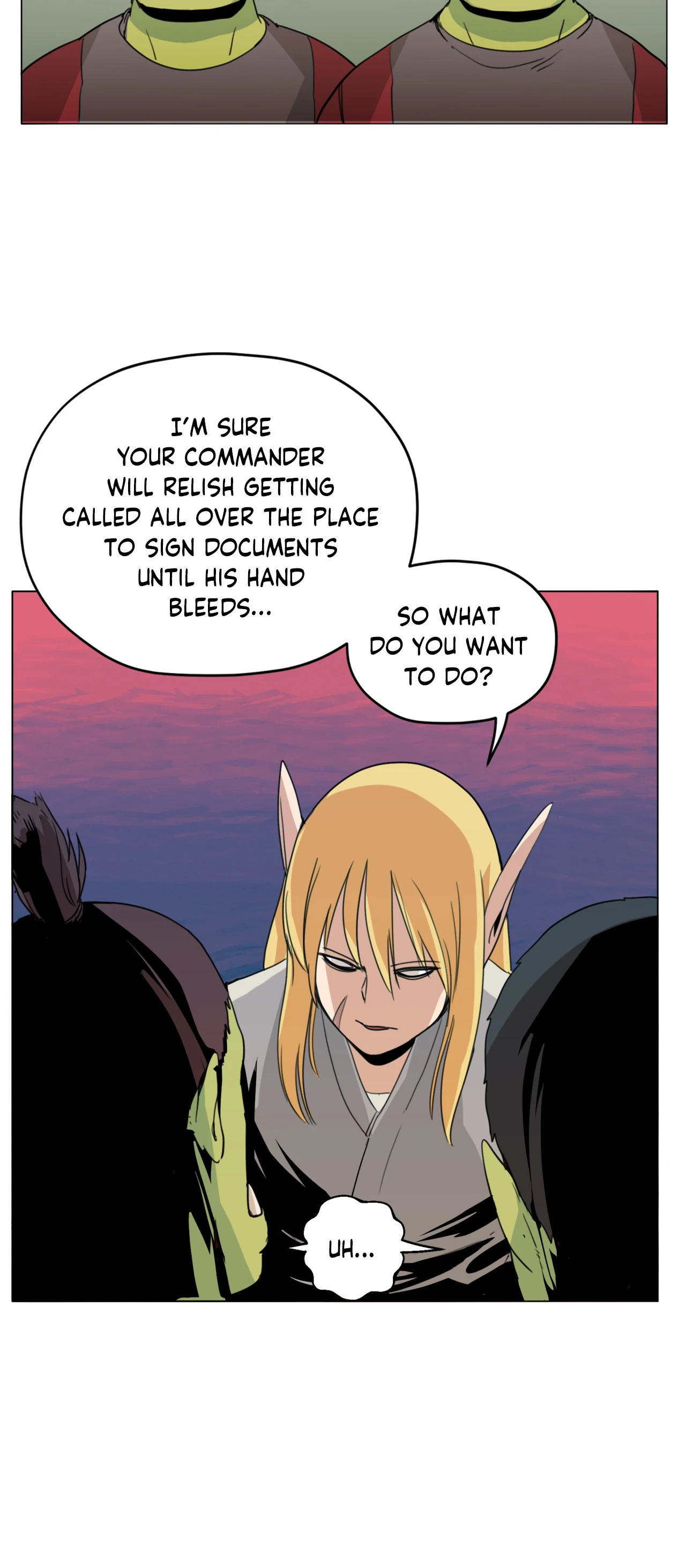 Pampered Prisoners: Elves Among Orcs Chapter 41 - page 29