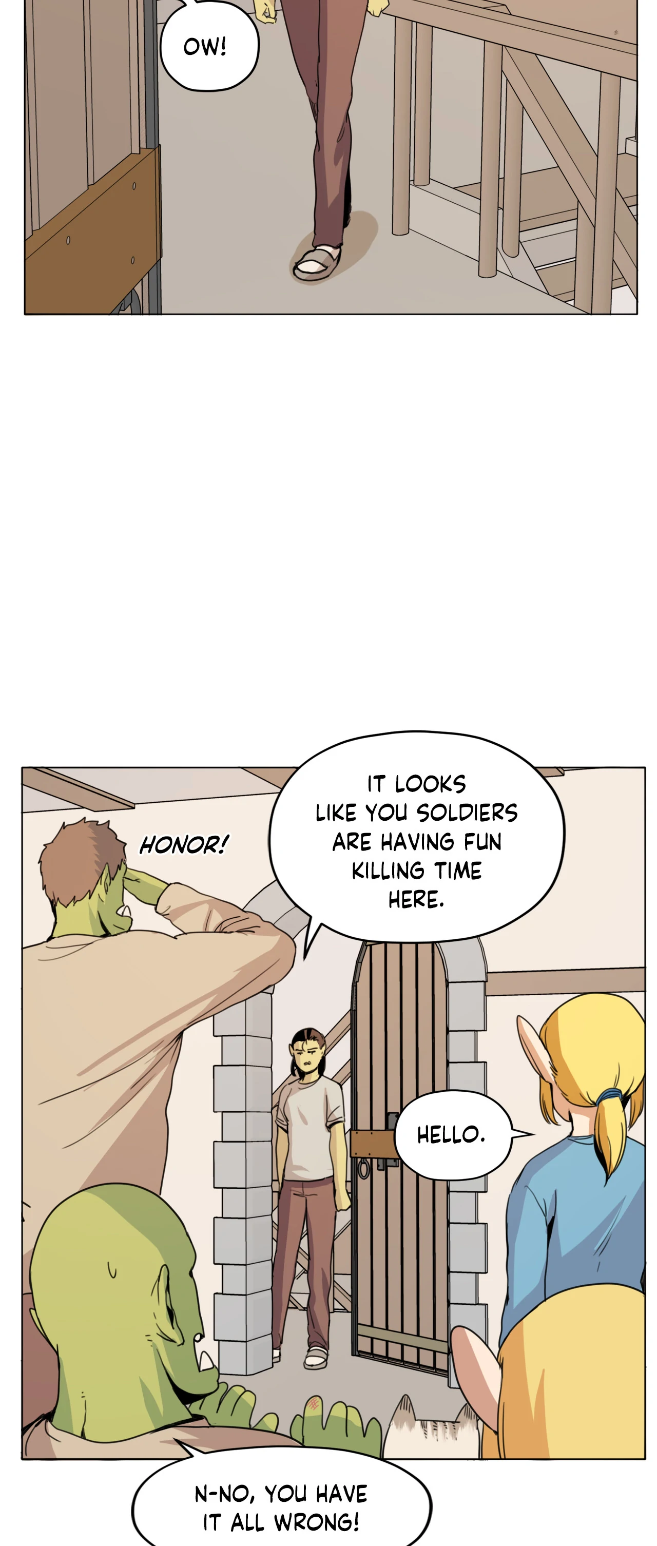 Pampered Prisoners: Elves Among Orcs Chapter 41 - page 35